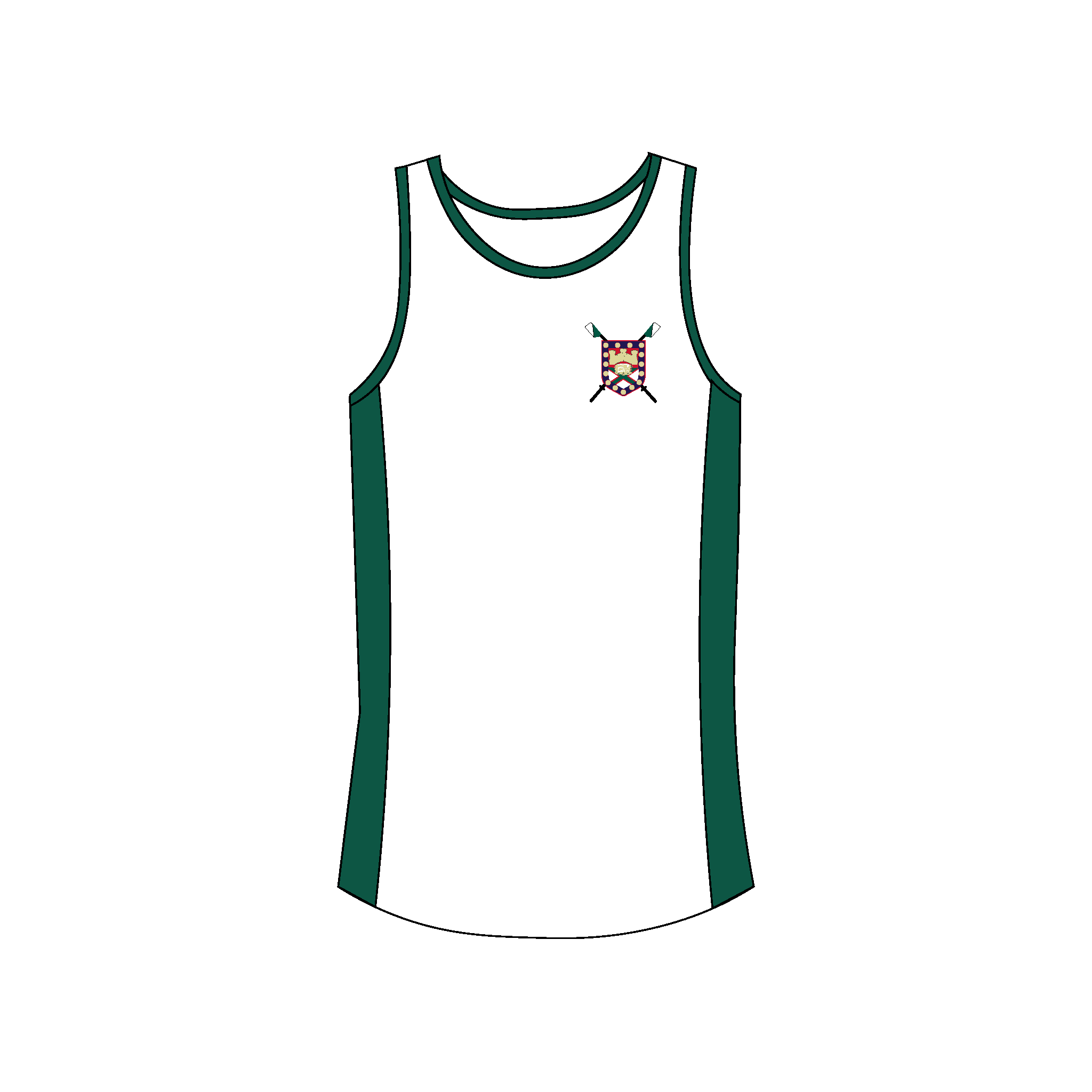 Exeter Uni BC Gym Vest White 2021/22