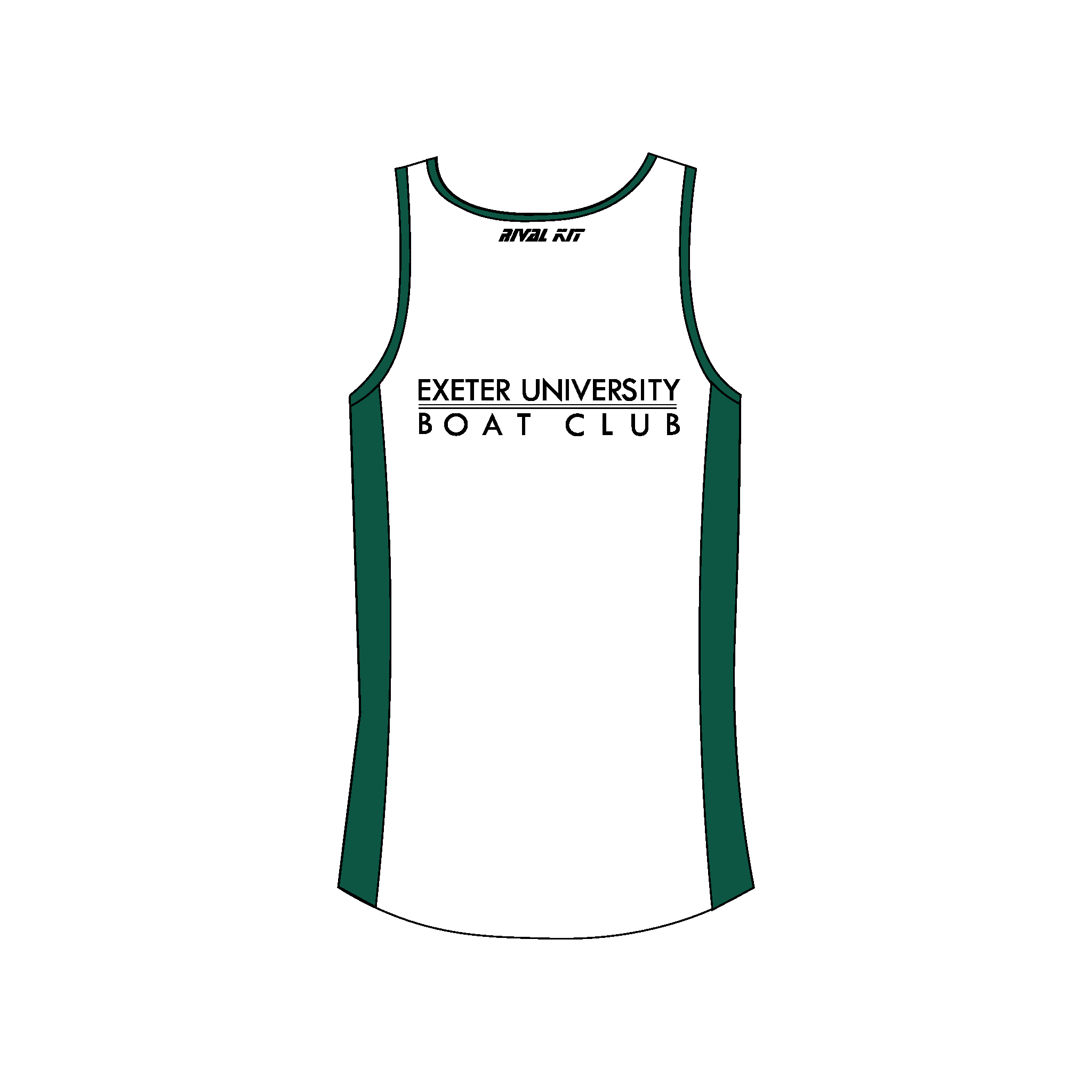 Exeter Uni BC Gym Vest White 2021/22