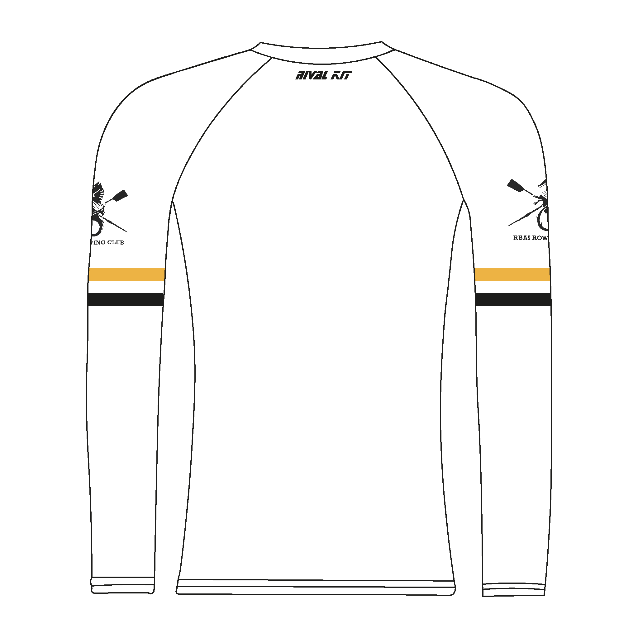 Copy of RBAI Rowing Club Long Sleeve Baselayer