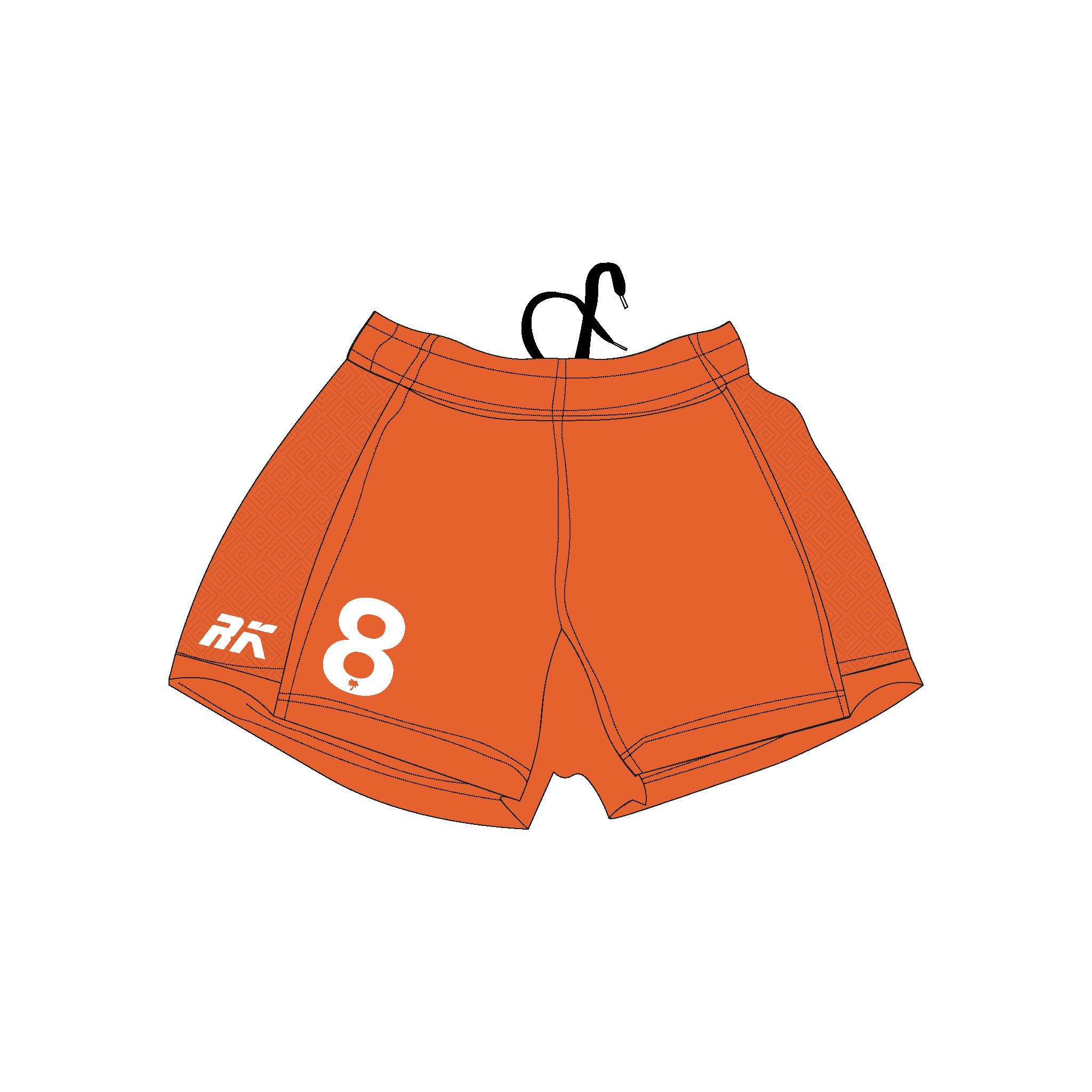 Tropics 7s Rugby Playing Shorts