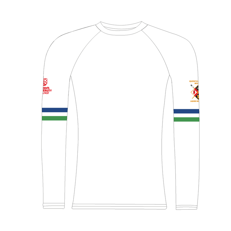 Queen's University Belfast Ladies Boat Club Long Sleeve Base Layer