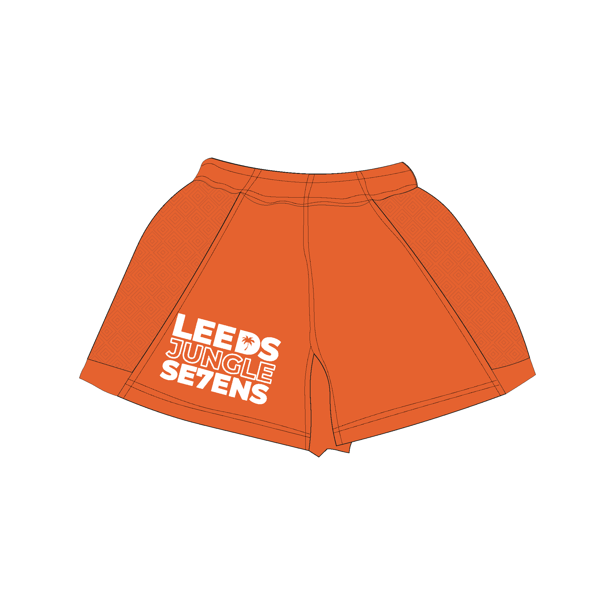Tropics 7s Rugby Playing Shorts