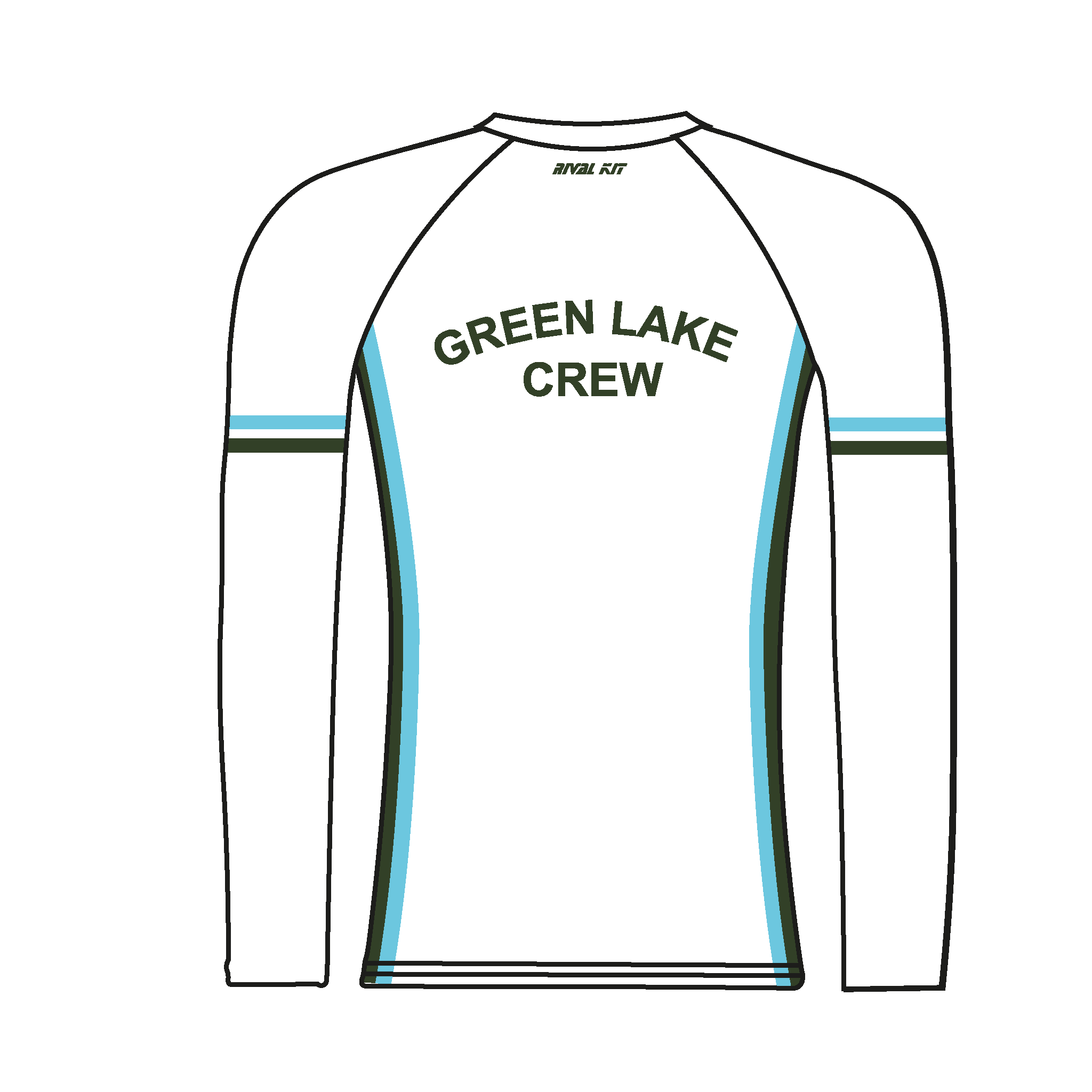 Green Lake Crew Long Sleeve Base Layer