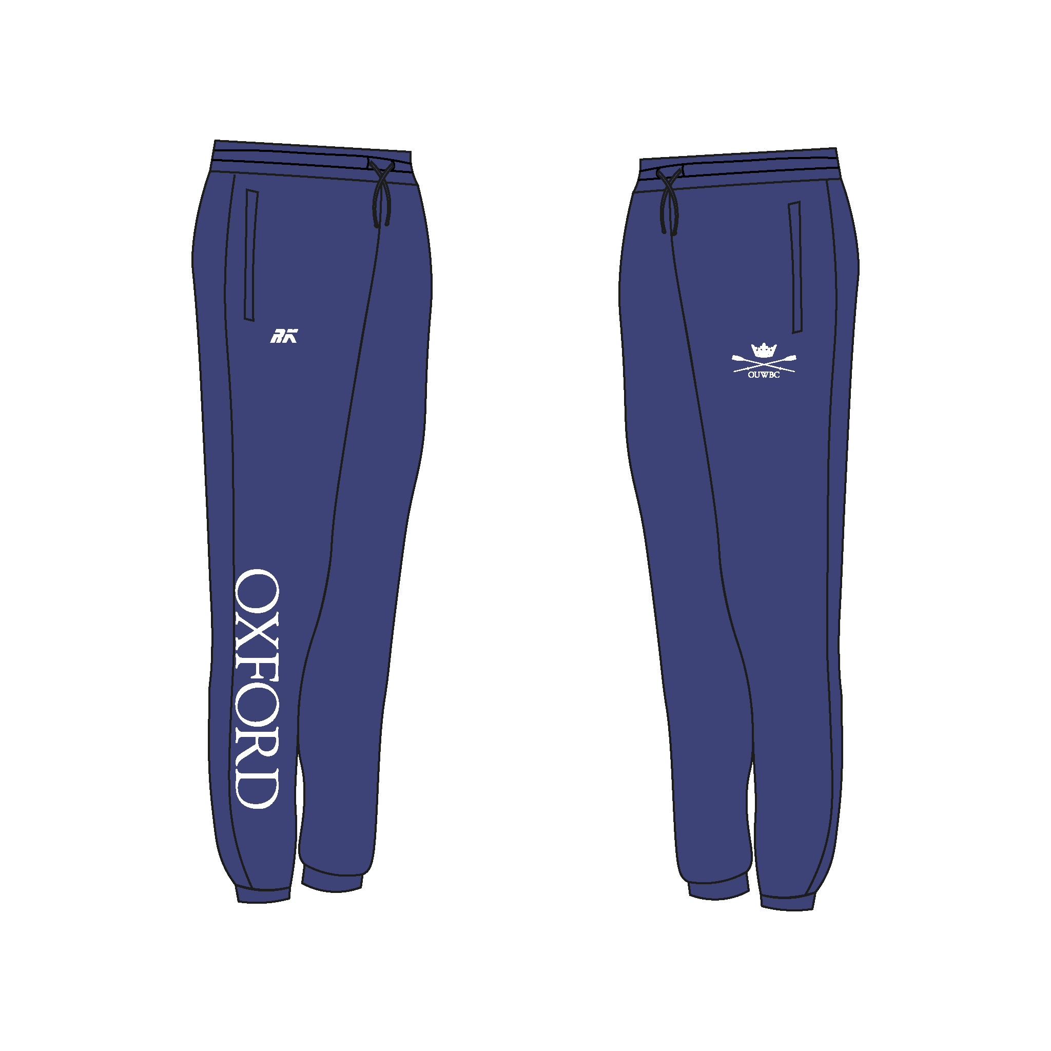 Oxford University Women's Boat Club Bespoke Joggies