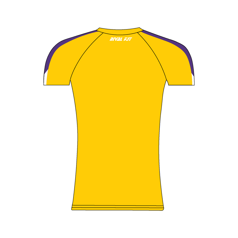 Minerva Bath RC Yellow Short Sleeve Base-Layer