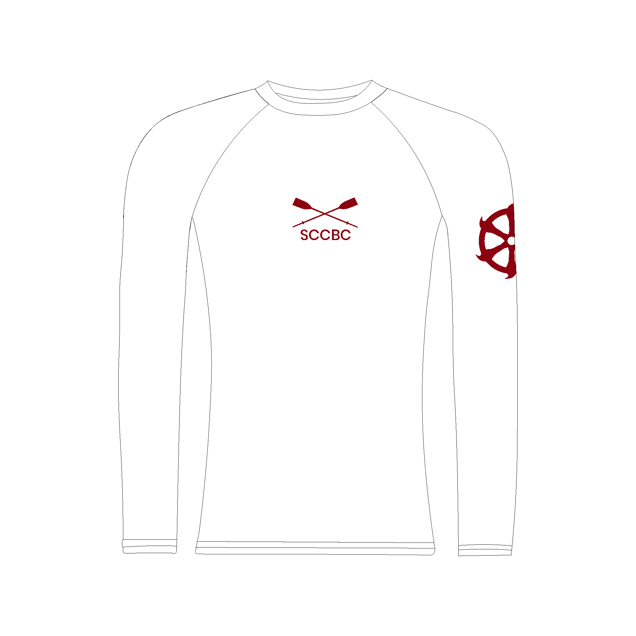 St Catherine's College BC Long Sleeve Base-Layer - 2