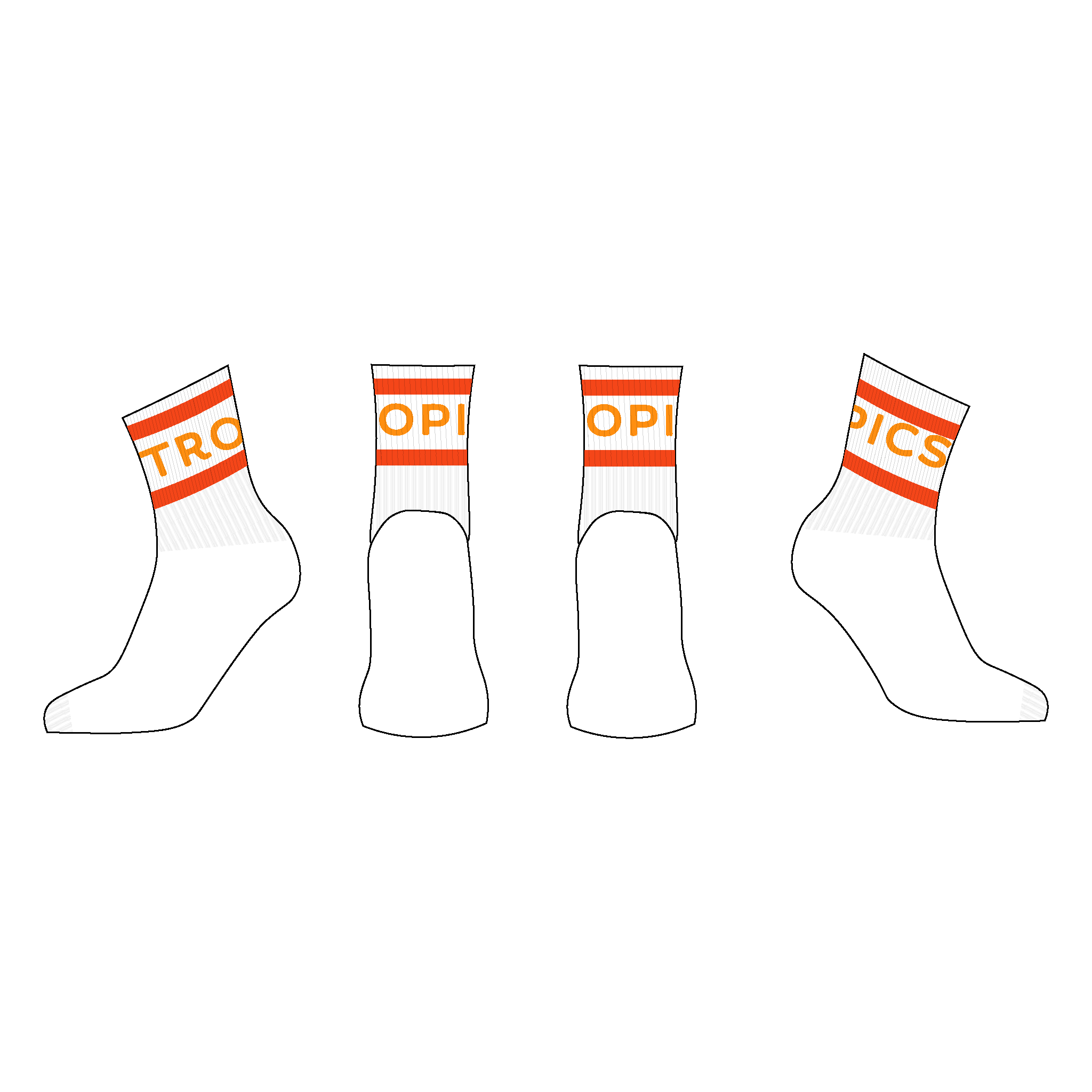Tropics 7s Playing Socks