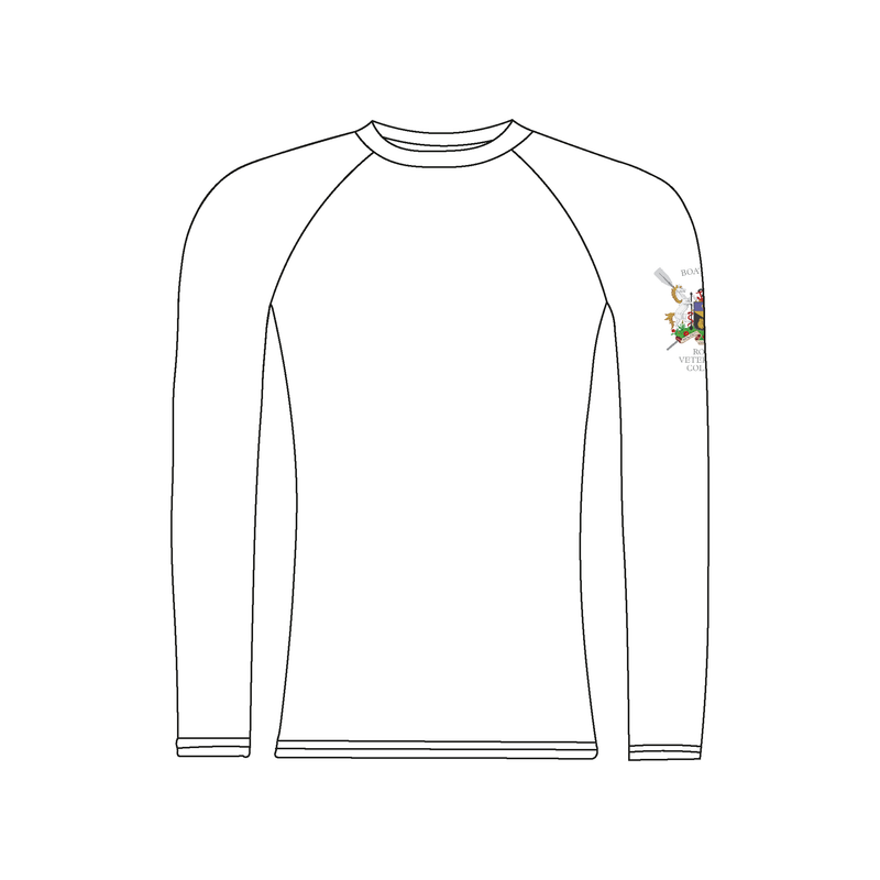 Royal Veterinary College BC Long Sleeve White Base Layer