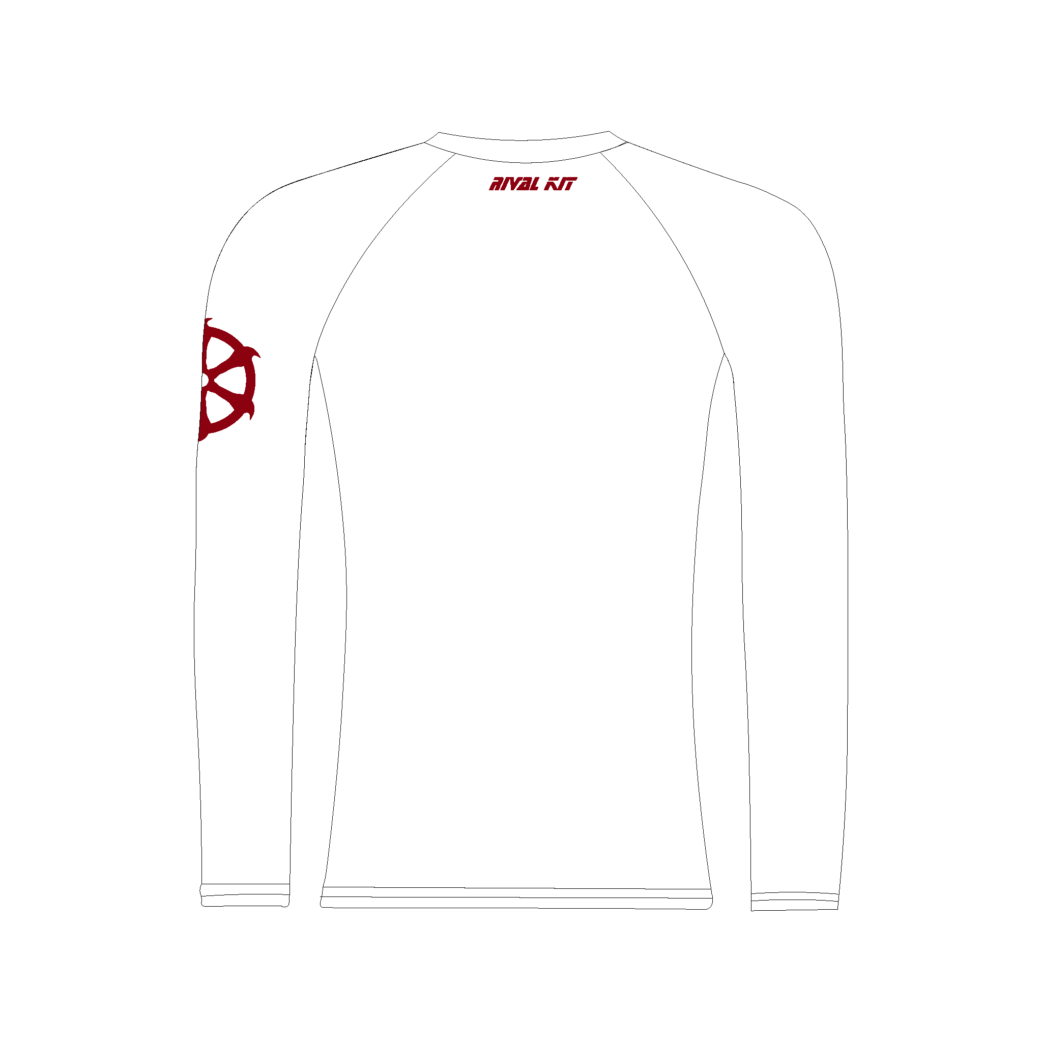 St Catherine's College BC Long Sleeve Base-Layer - 2
