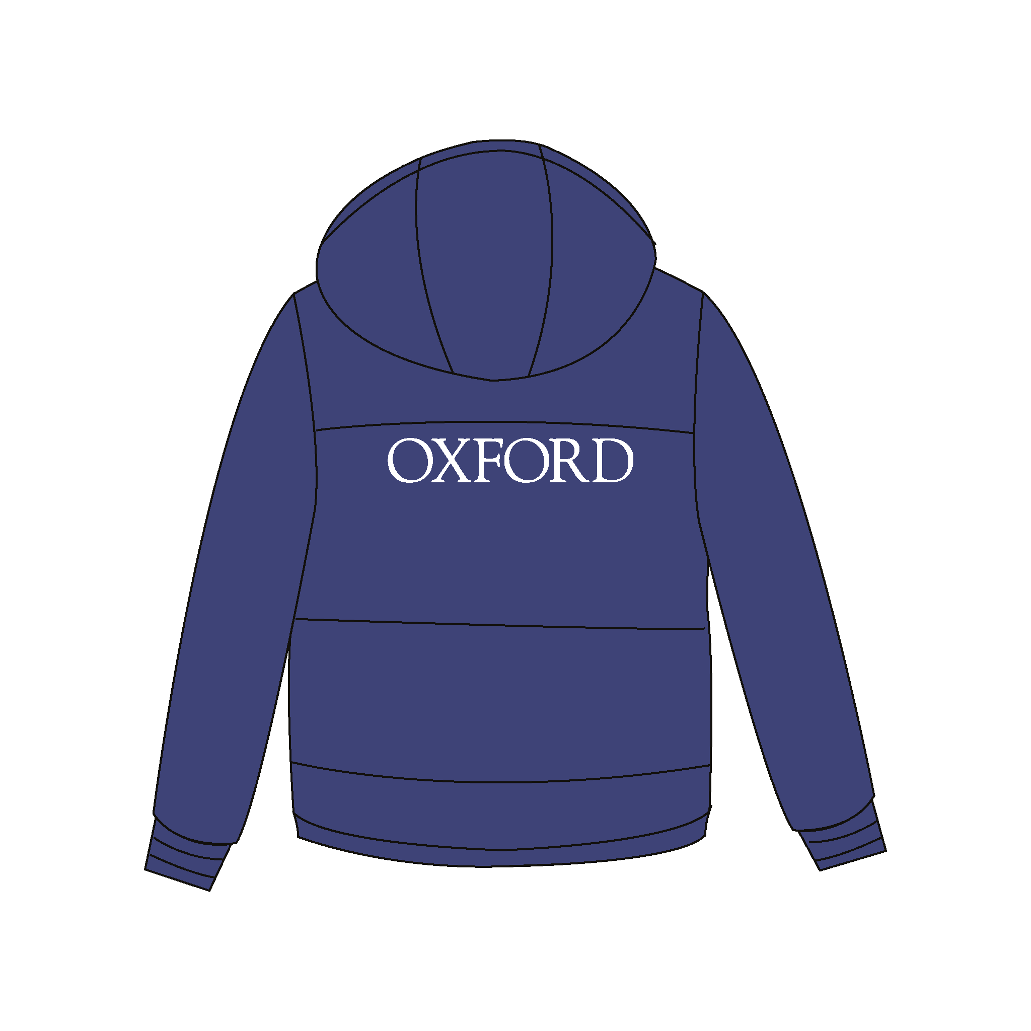 Oxford University Men's Boat Club Puffa Jacket
