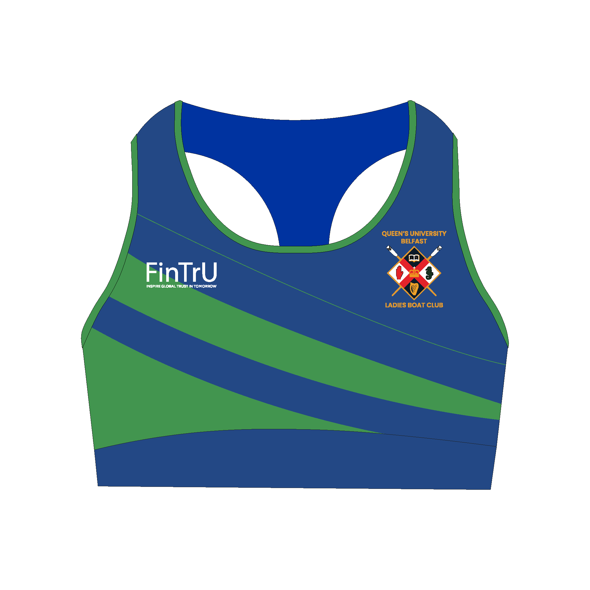 Queen's University Belfast Ladies Boat Club Sports Bra