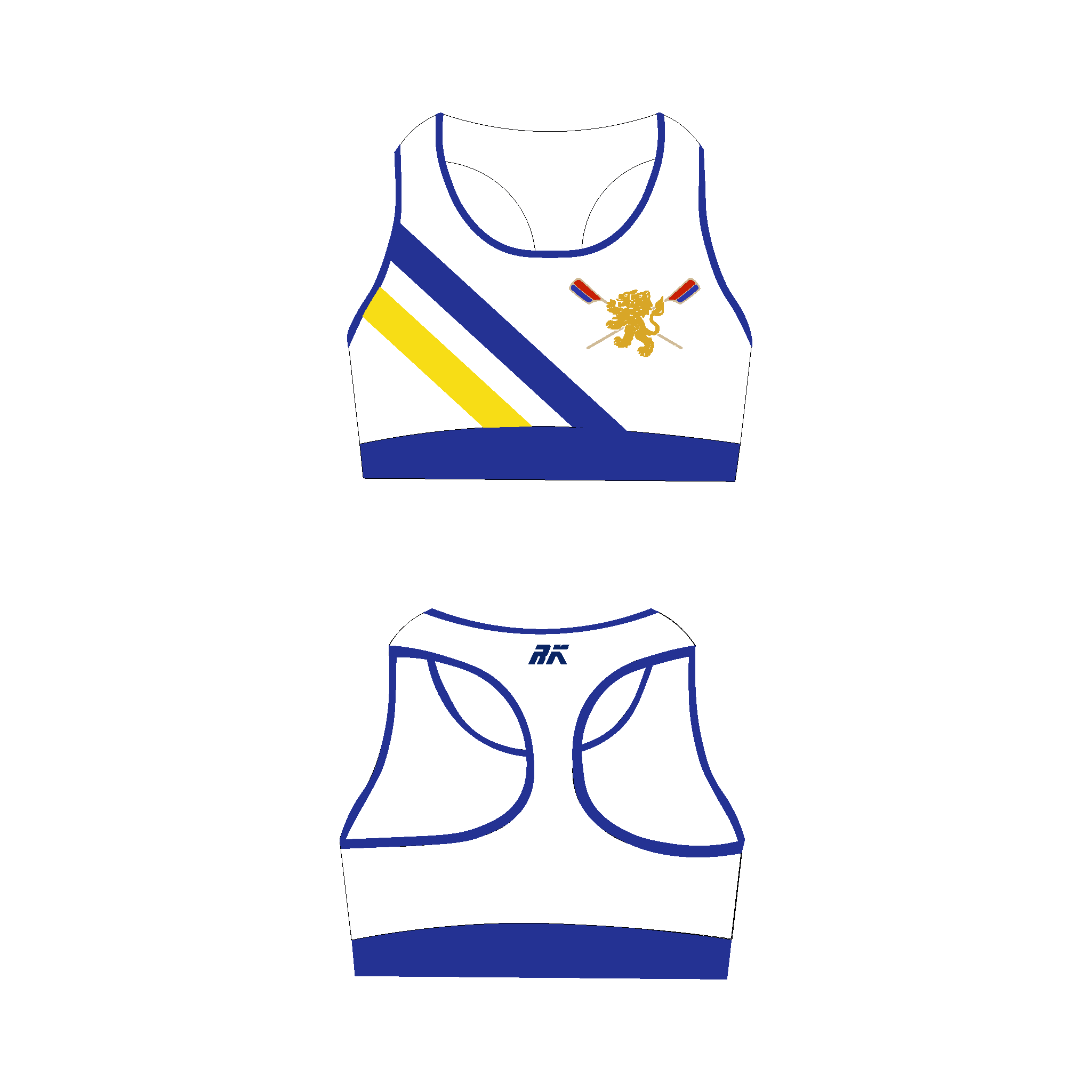 2 LIONS BC Sports Bra Design 2