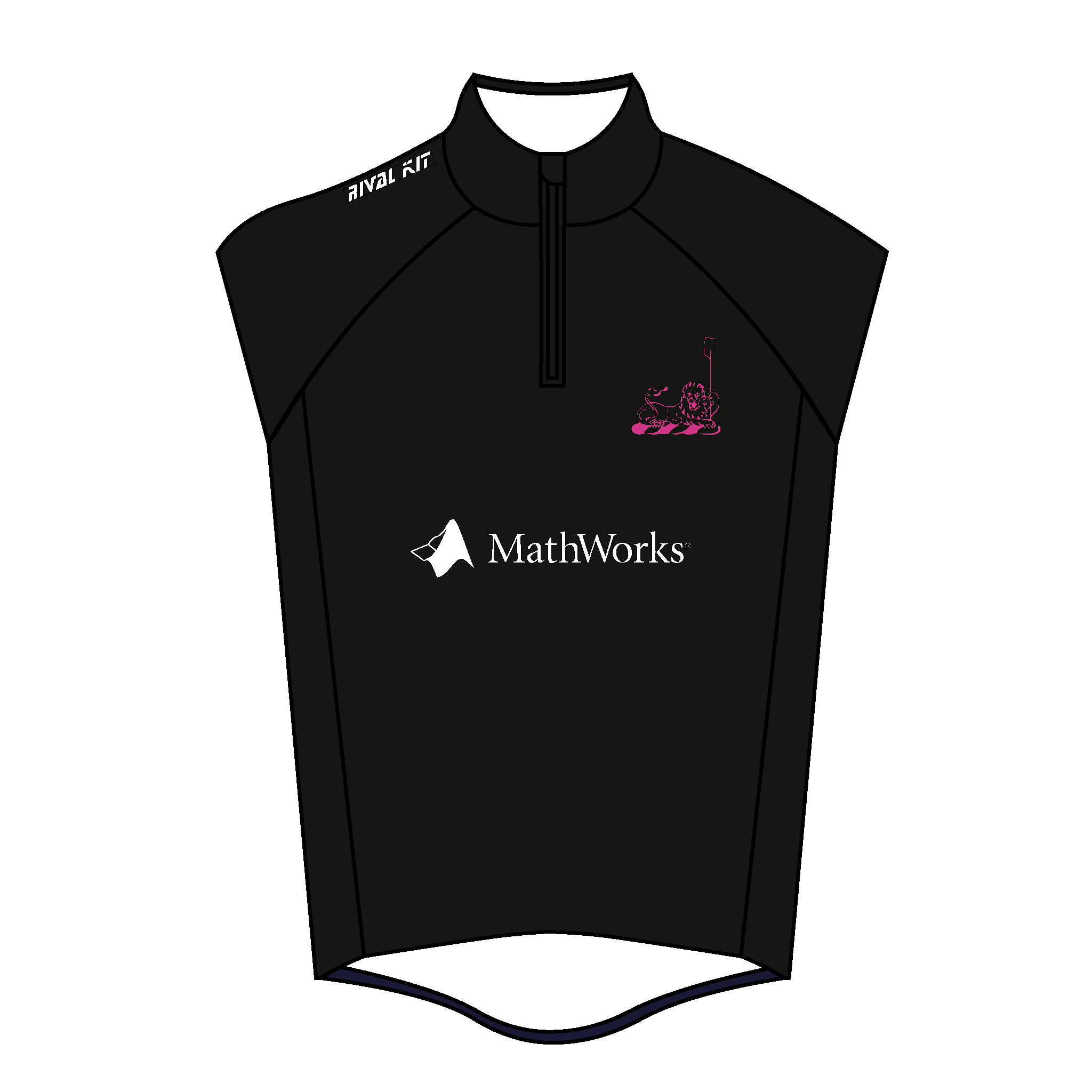 Churchill College Boat Club Logo Thermal Gilet