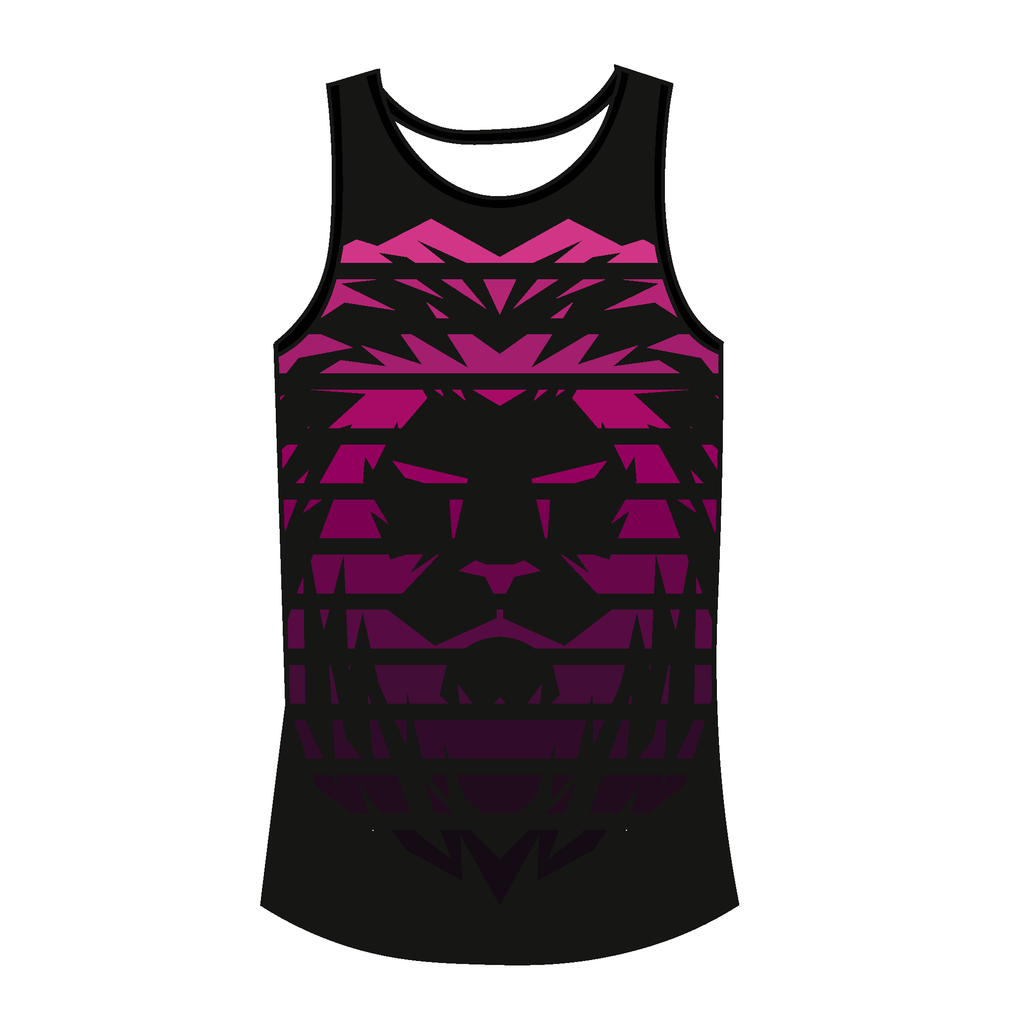 Churchill College Boat Club Black Gym Vest