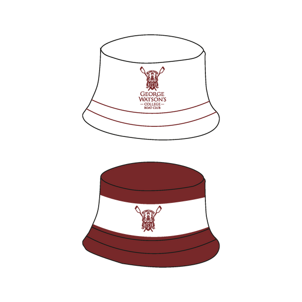 George Watsons Boat Club Reversible Bucket Hat