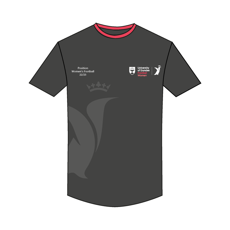 Dundee University Women's FC Bespoke Gym T-Shirt