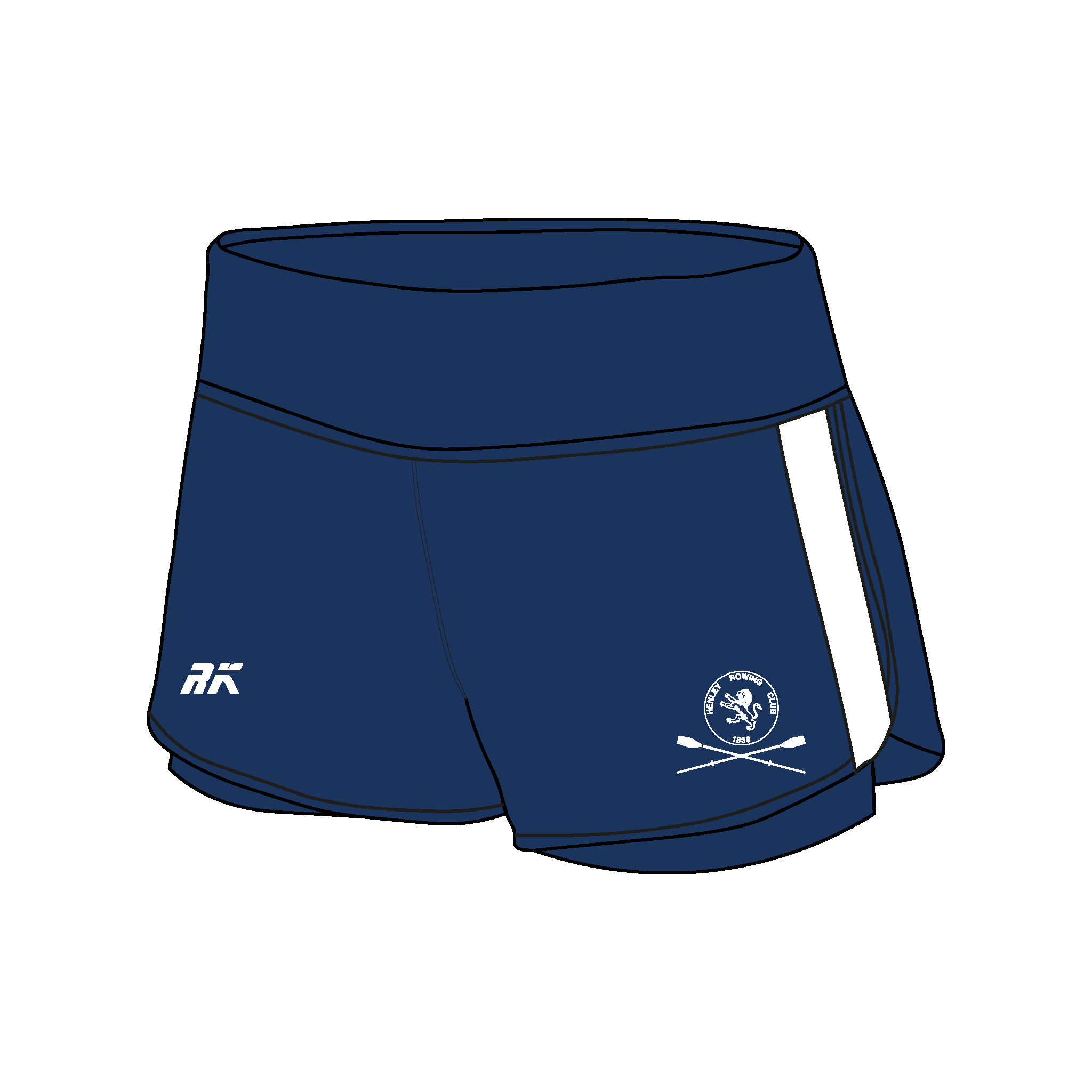 Henley Rowing Club Female Gym Shorts