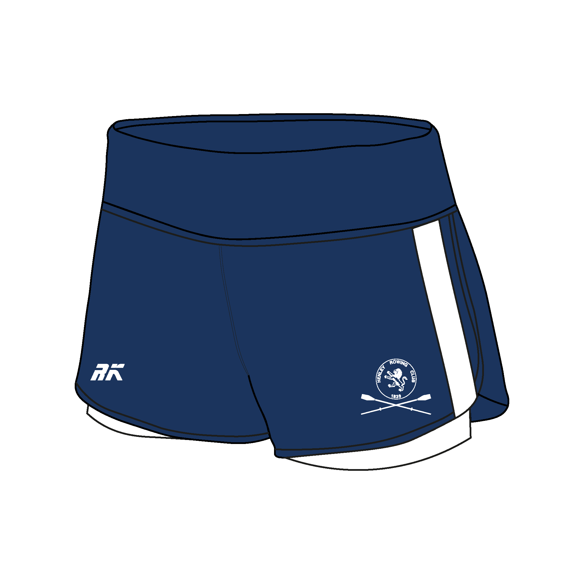 Henley Rowing Club Female Gym Shorts 2