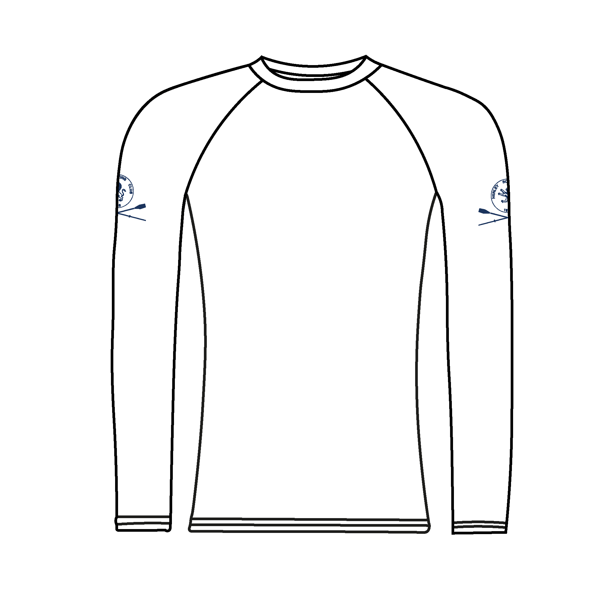 Henley Rowing Club Racing Long Sleeve Base Layer