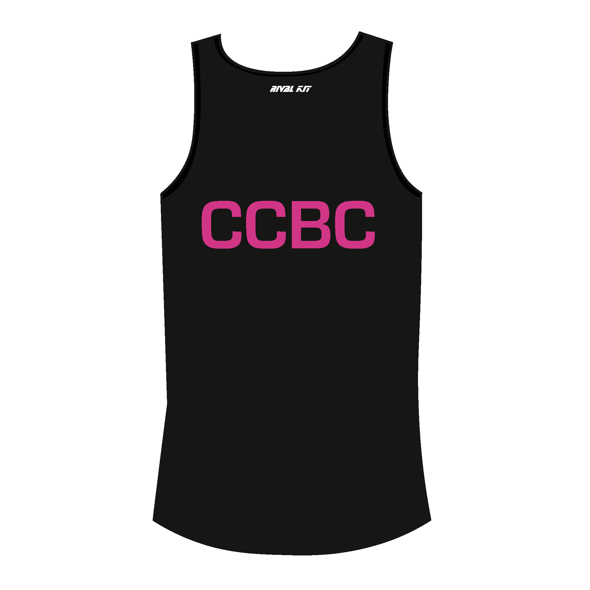 Churchill College Boat Club Black Gym Vest