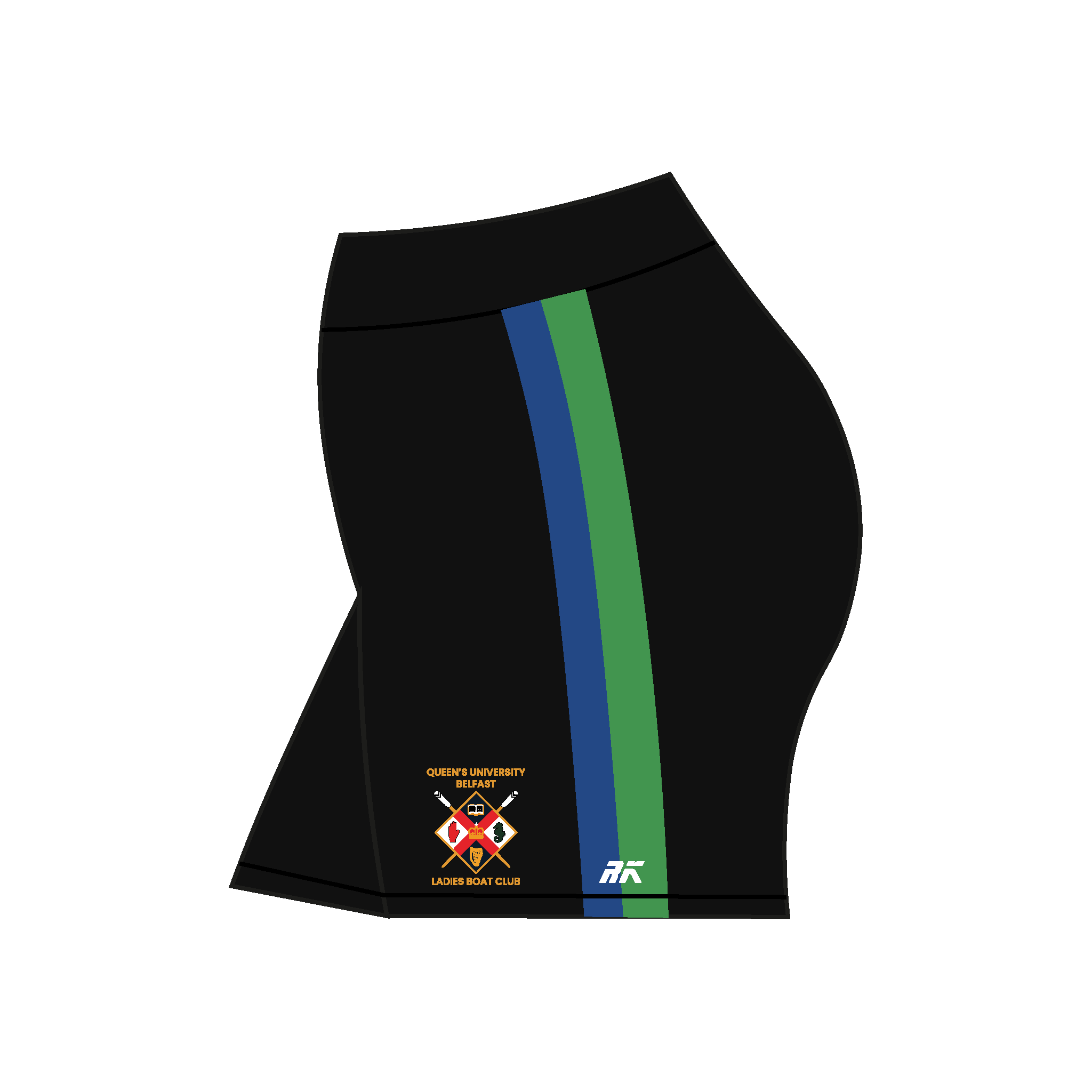 Queen's University Belfast Ladies Boat Club Racing Shorts