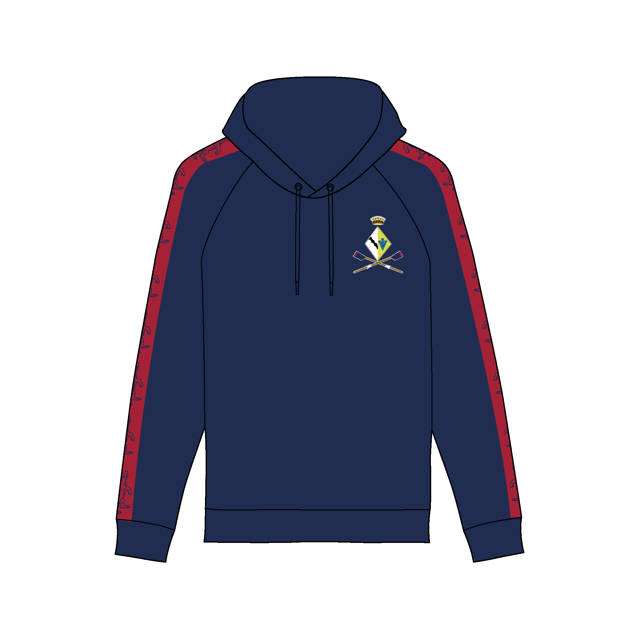 Sidney Sussex College BC Hoodie 2
