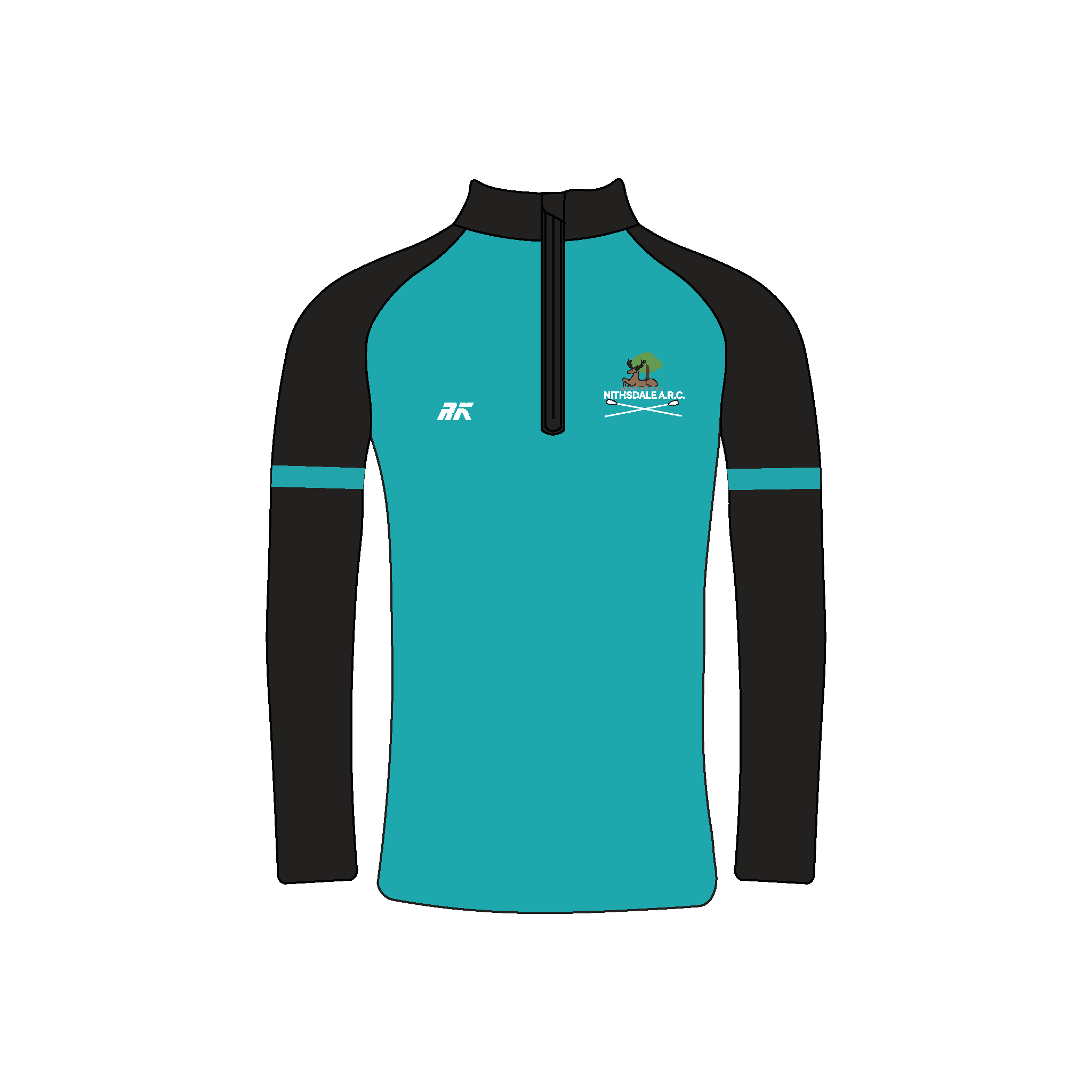 Nithsdale Amateur Rowing Club Bespoke Q-Zip