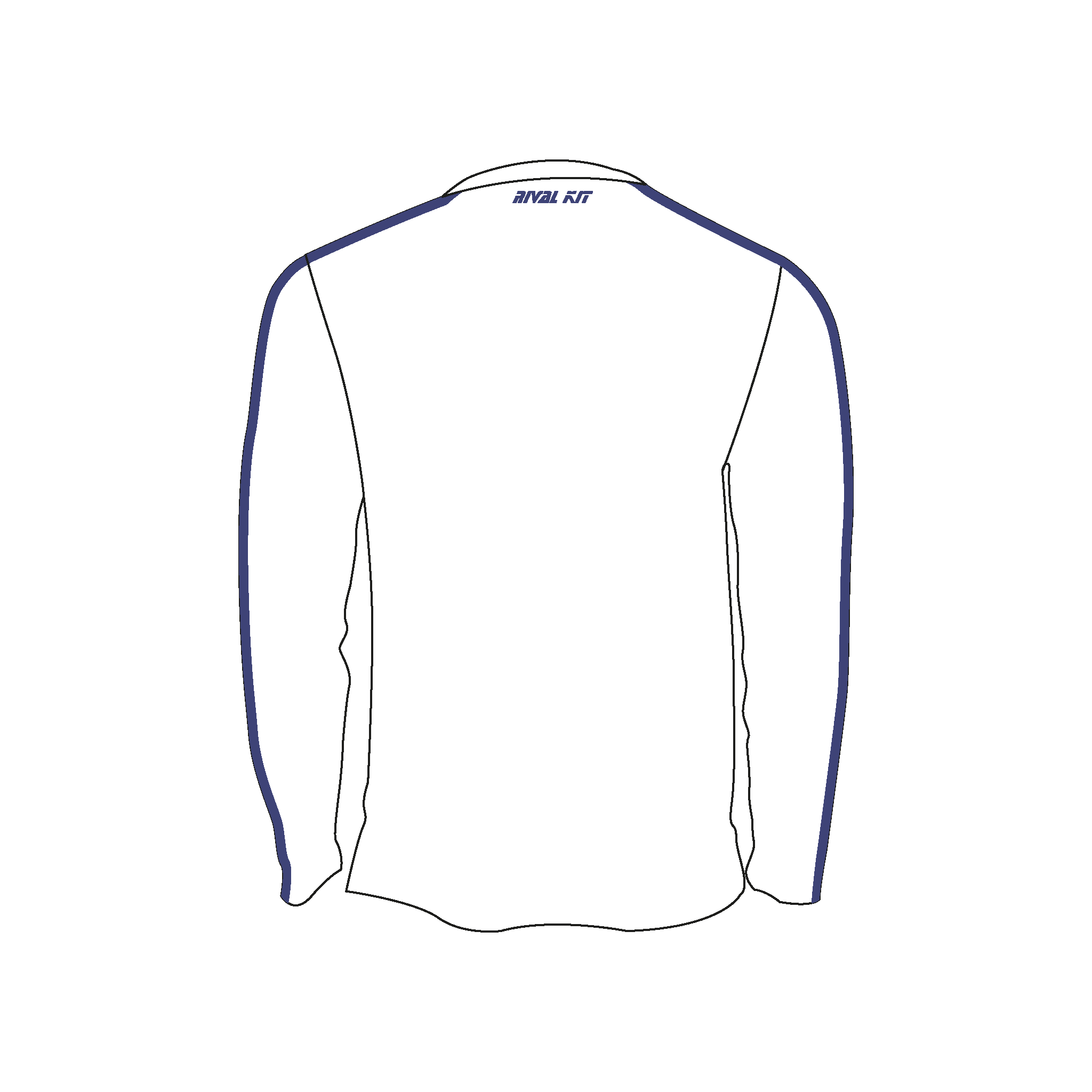 Oxford University Men's Boat Club Long Sleeve Gym T-Shirt