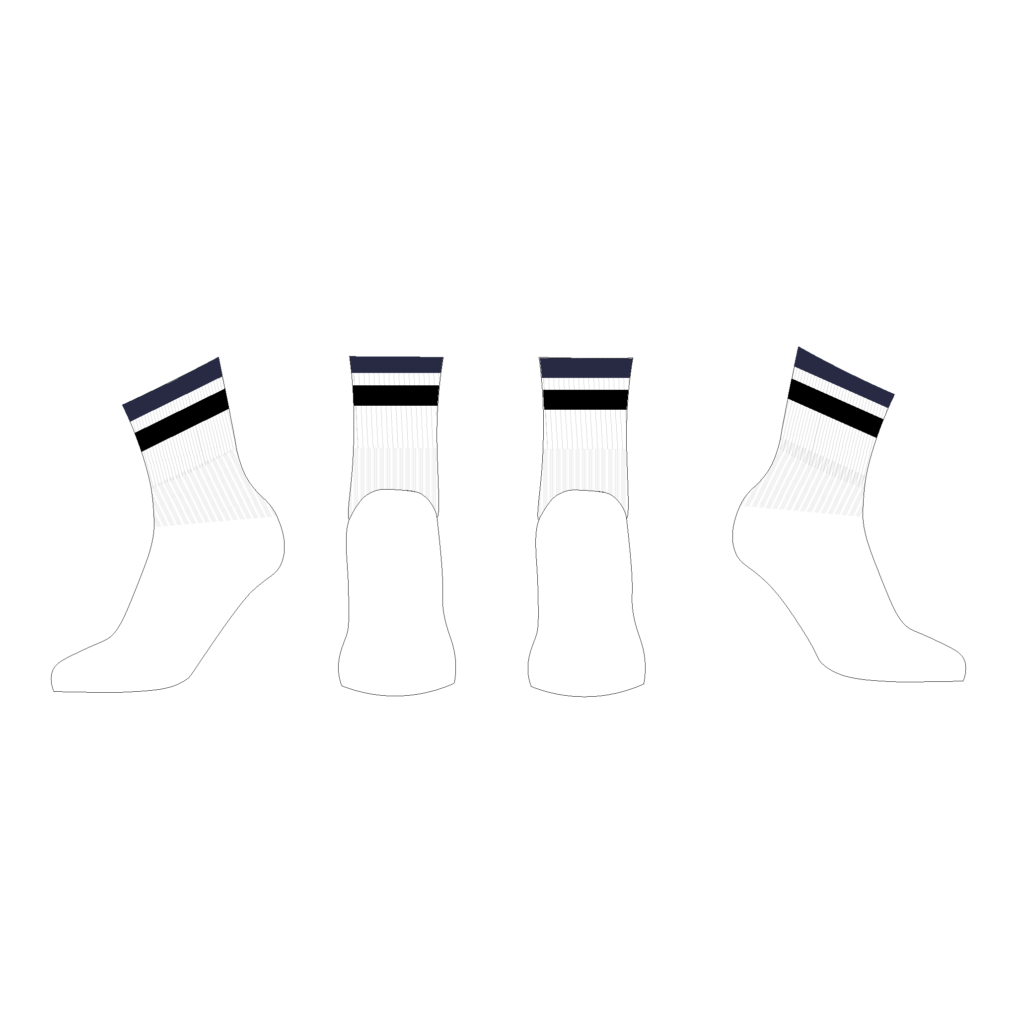 Justitia Roklubb Boat Club Crew Socks