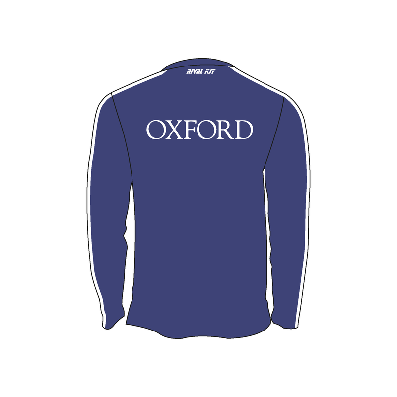 Oxford University Men's Boat Club Navy Long Sleeve Gym T-Shirt