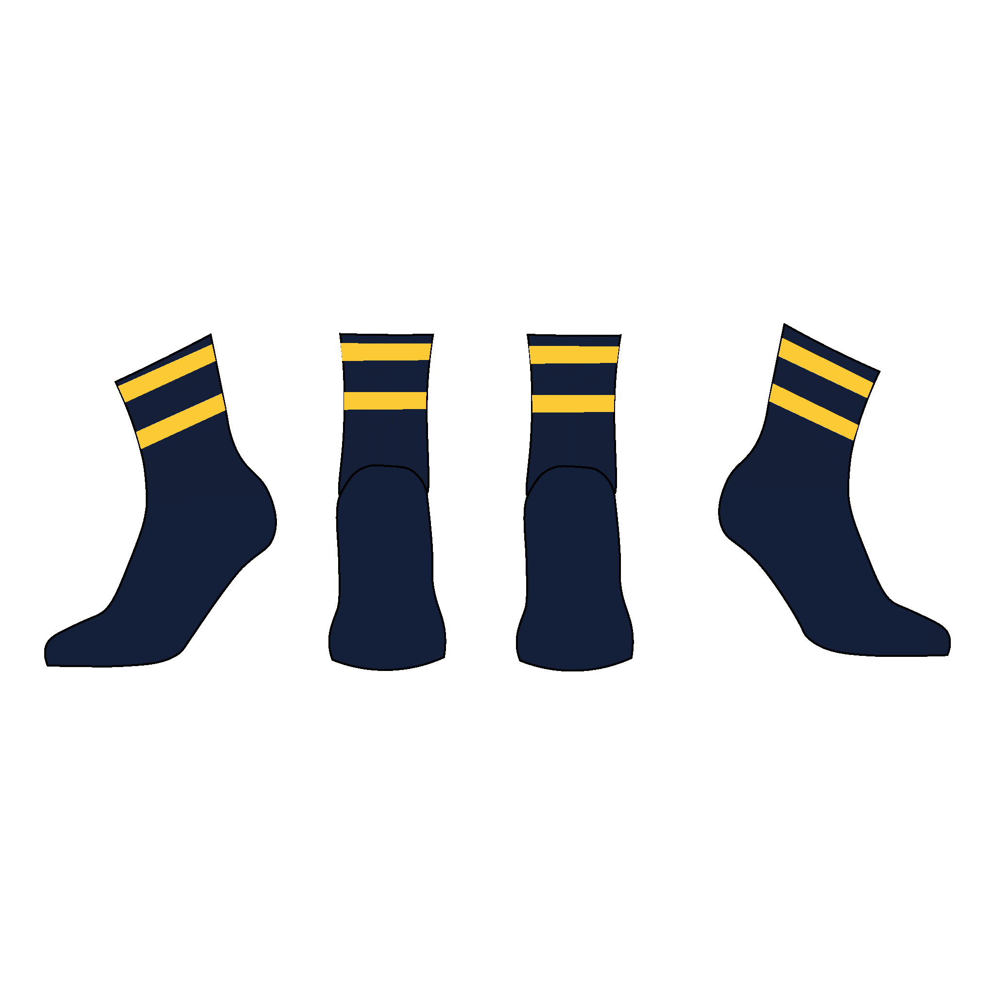 University College (Oxford) BC Crew Socks