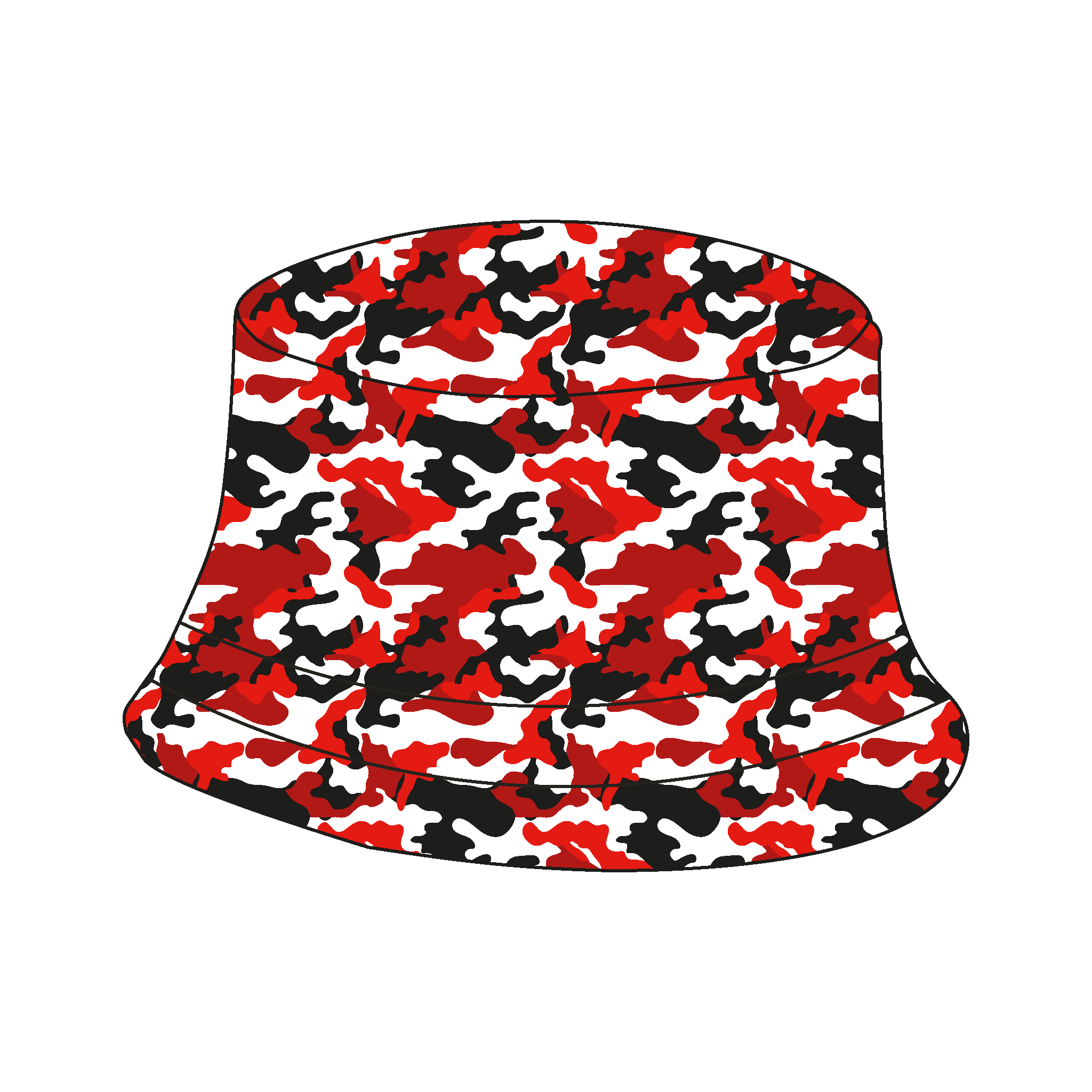 Bideford Amateur Rowing Club Reversible Bucket Hat