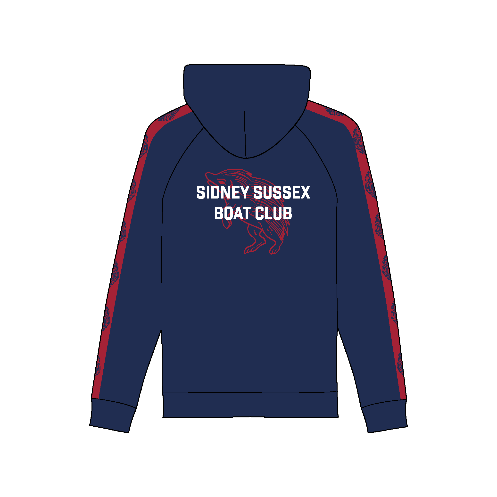 Sidney Sussex College BC Hoodie 2