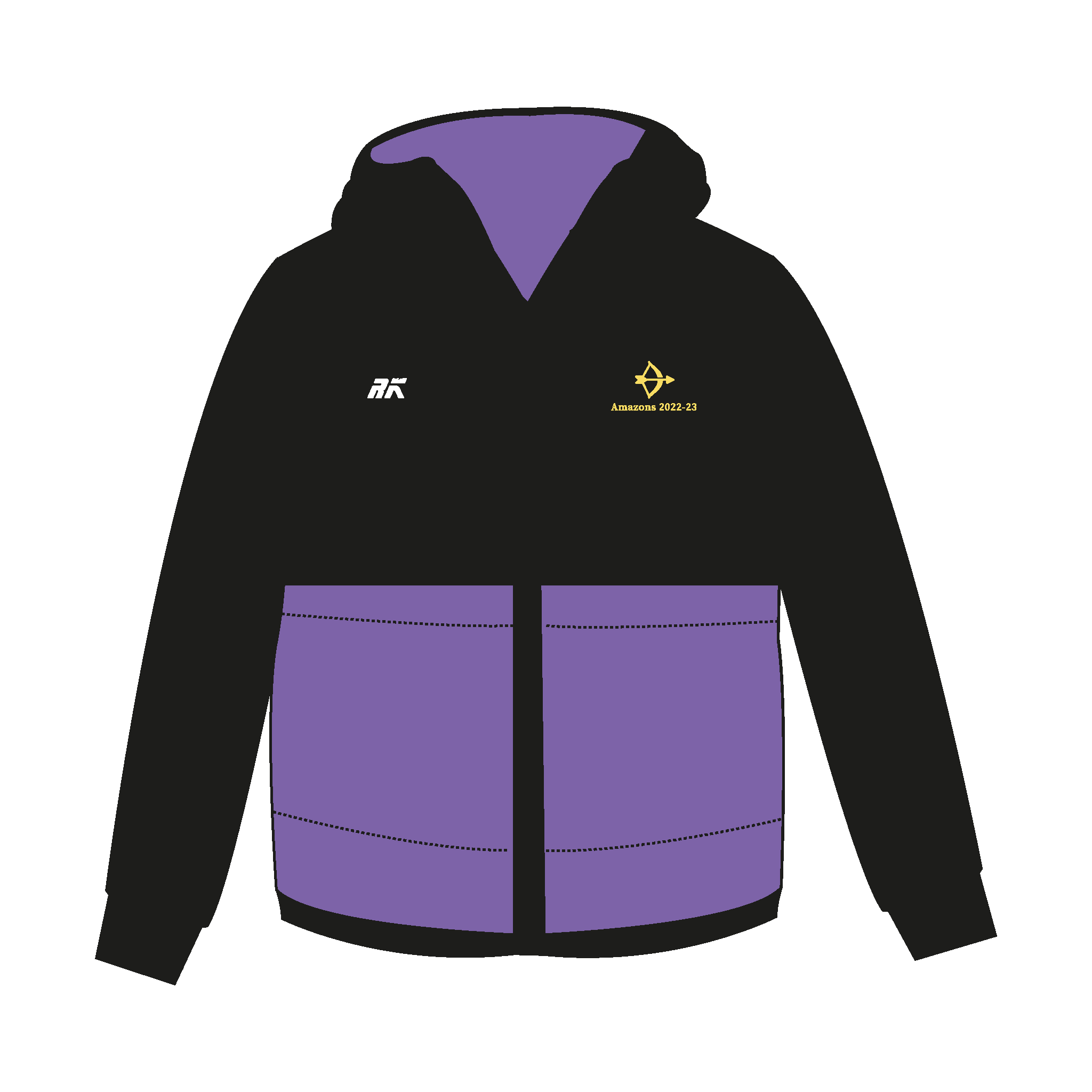 Jesus College Amazons Puffa Jacket