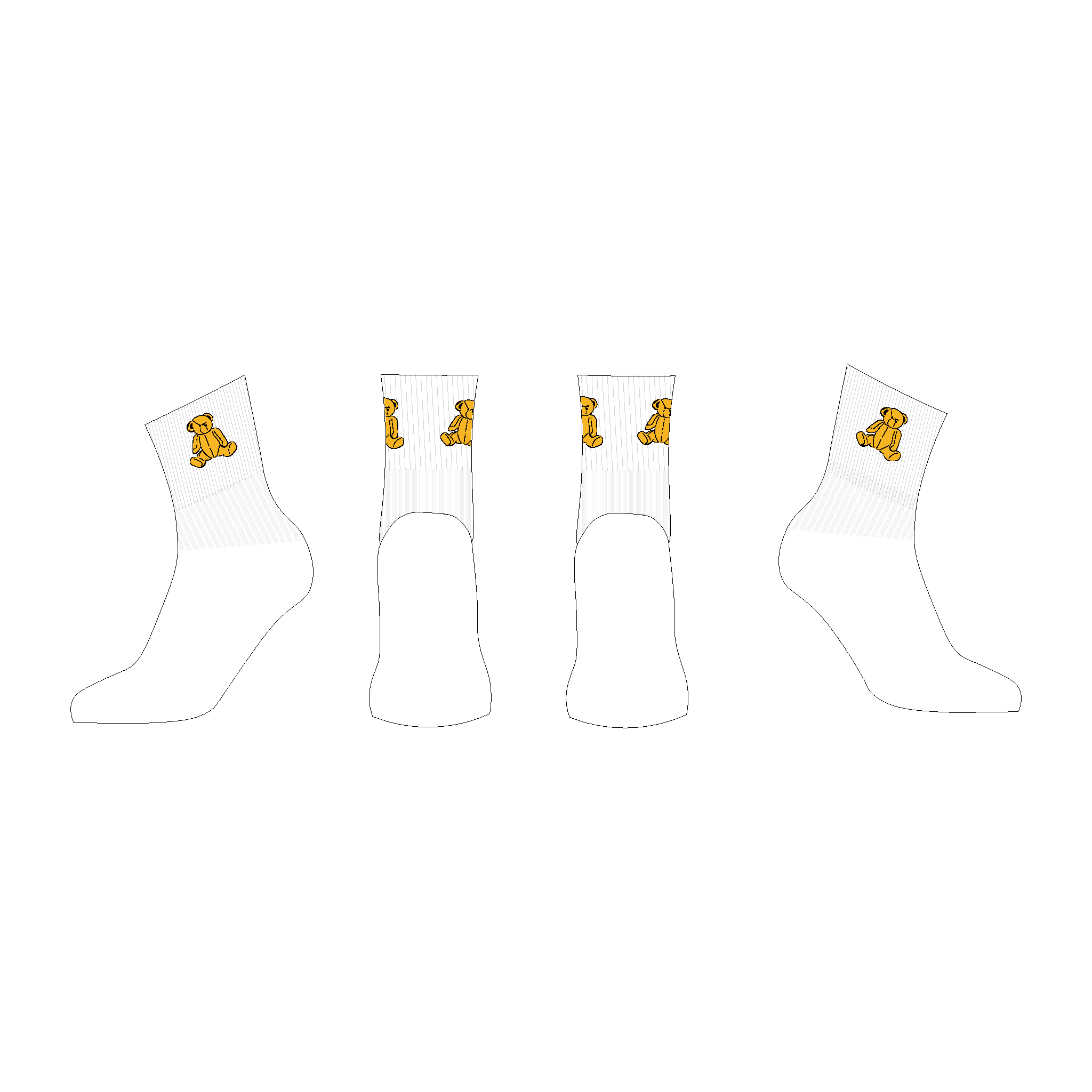 St Edmund Hall BC Crew Socks