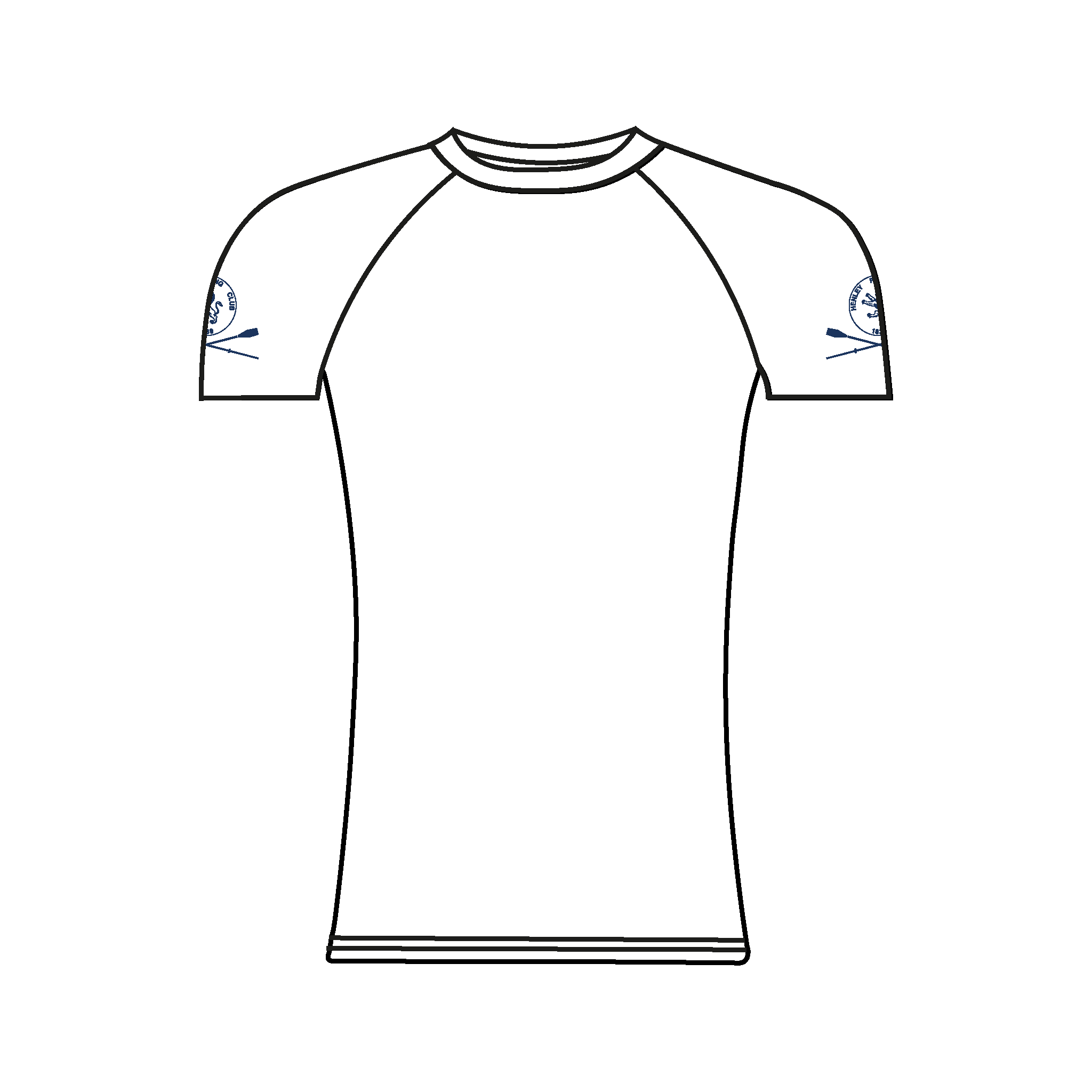 Henley Rowing Club Racing Short Sleeve Base Layer