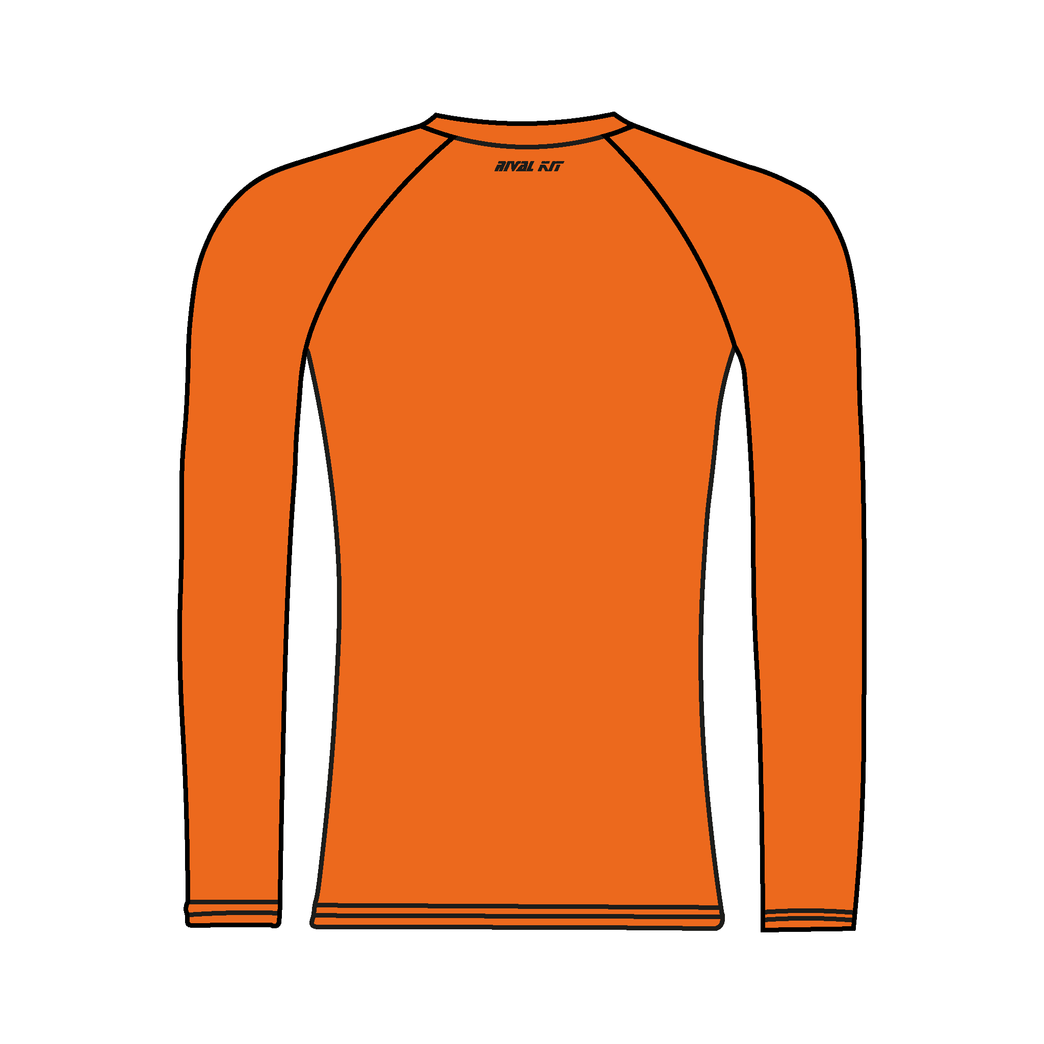 Henley Rowing Club Hi-Vis Long Sleeve Base Layer