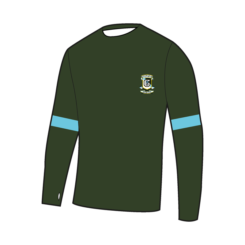 Green Lake Crew Bespoke Long Sleeve Gym T-Shirt