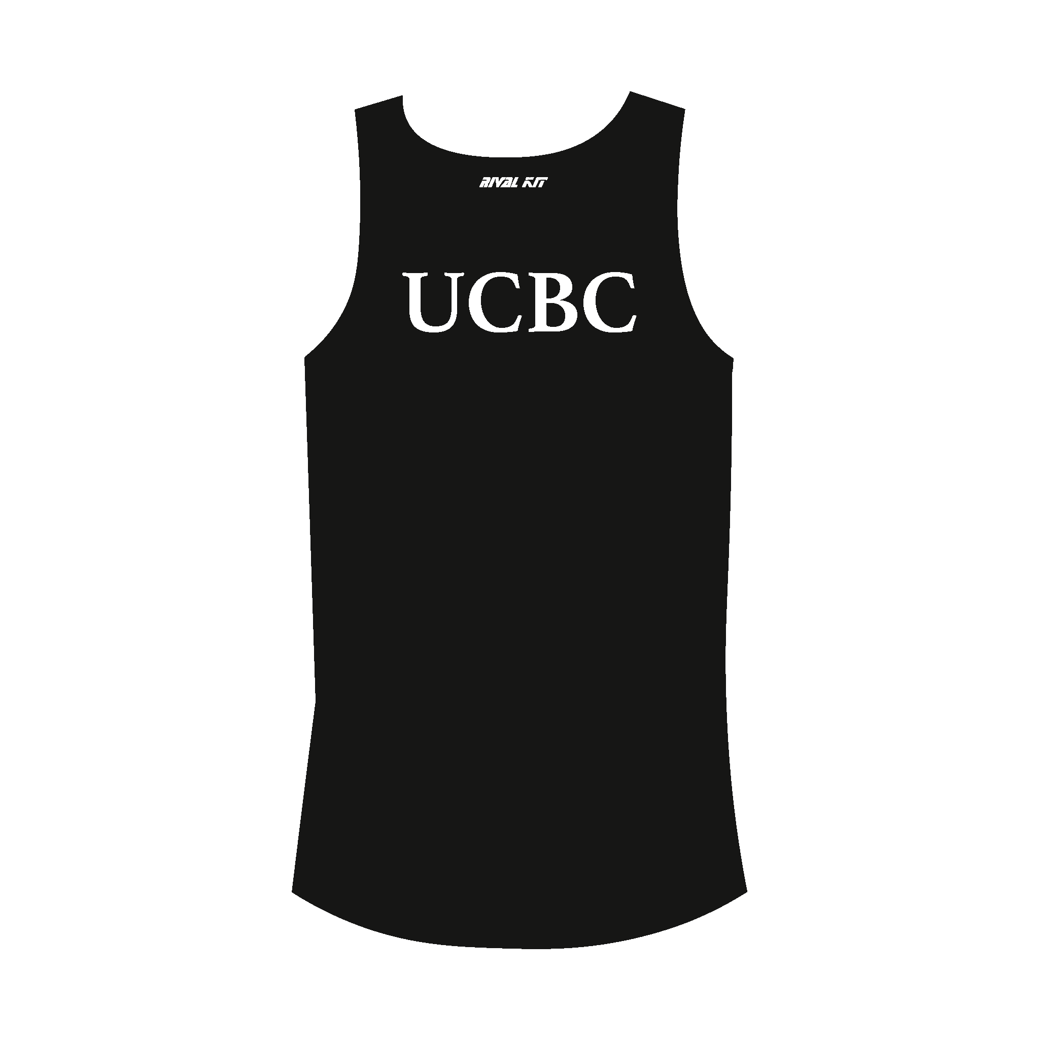 University College Boat Club Durham Black Gym Vest