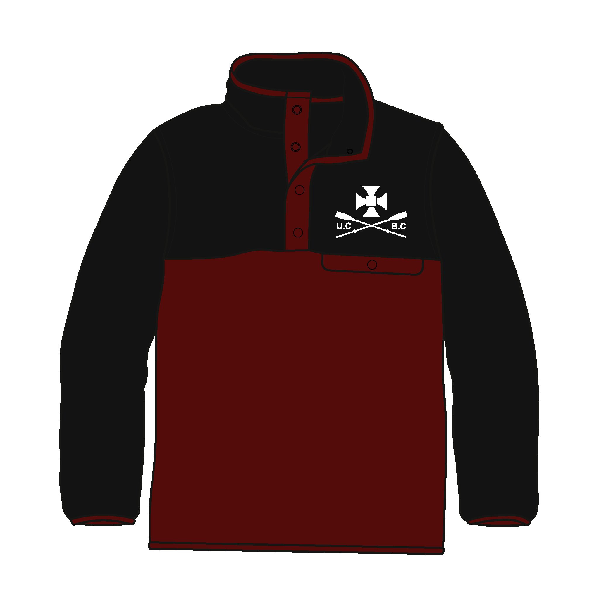 University College Boat Club Durham Pocket Fleece