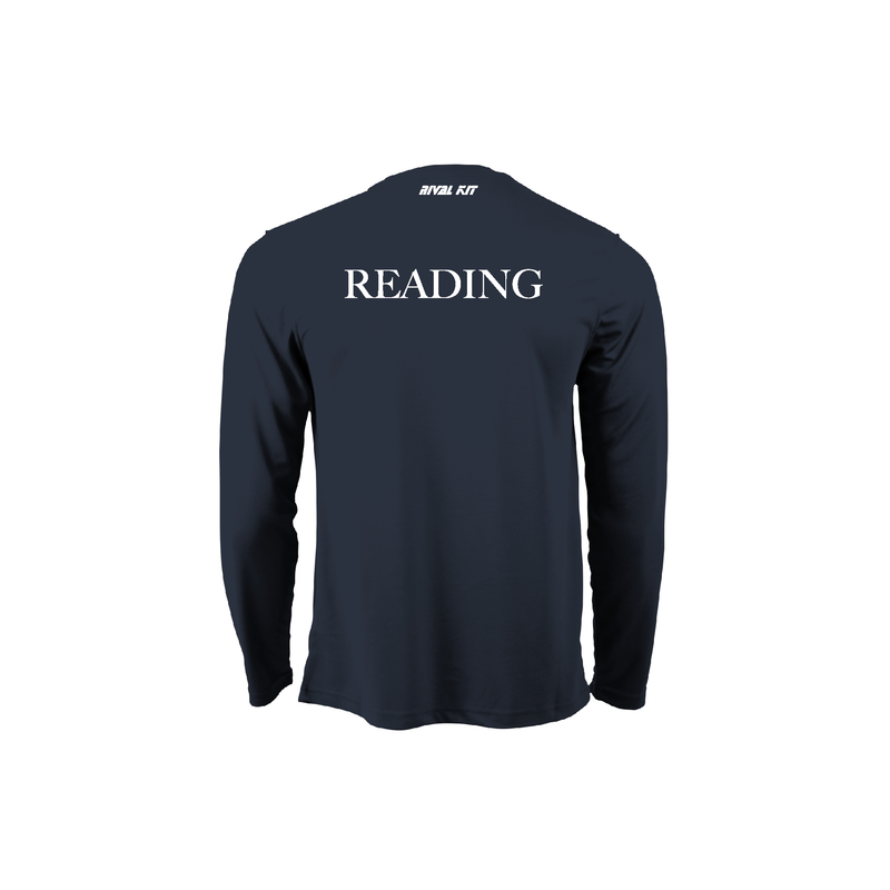 Reading RC Long Sleeve Navy Gym T-Shirt