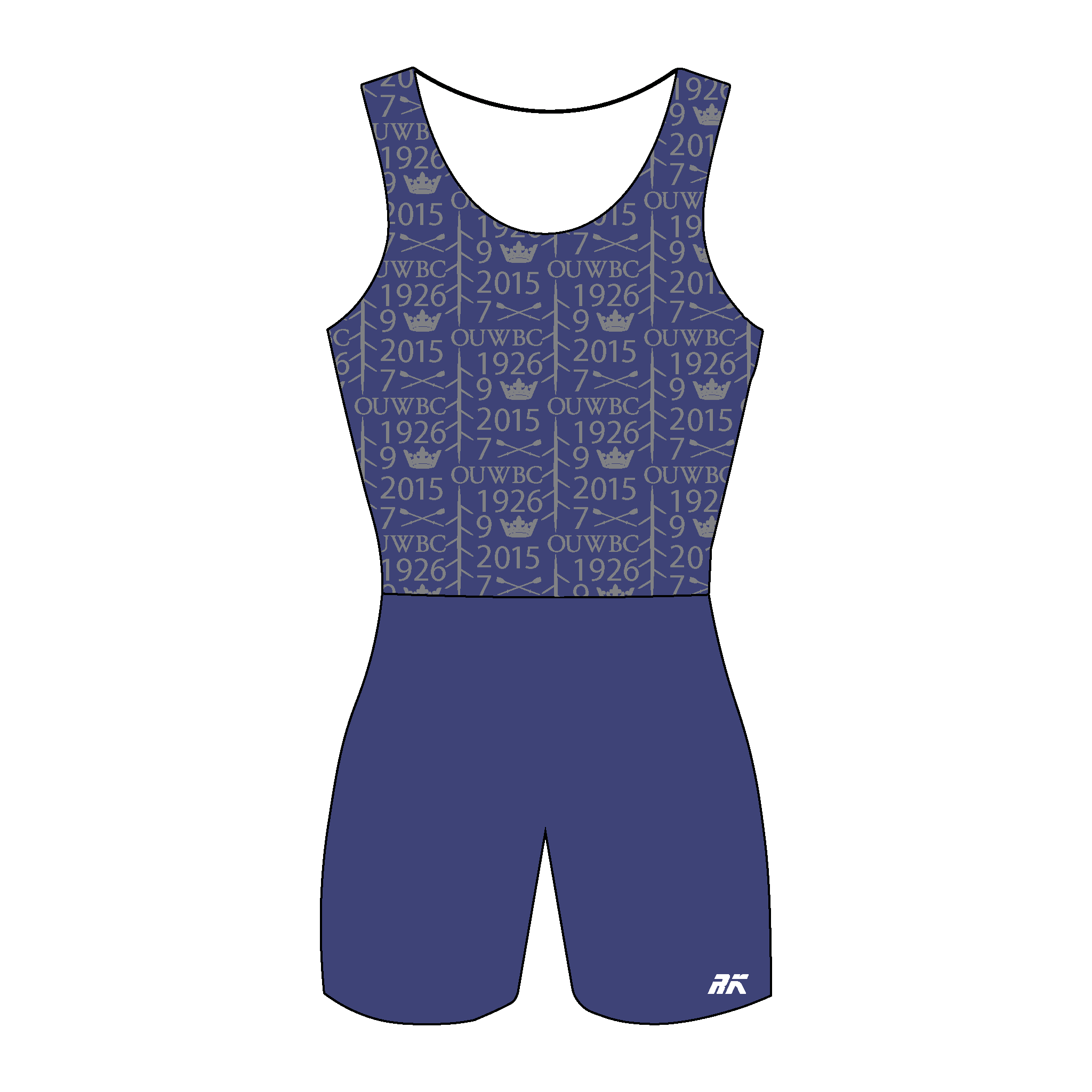 Oxford University Women's Boat Club Patterned Training AIO