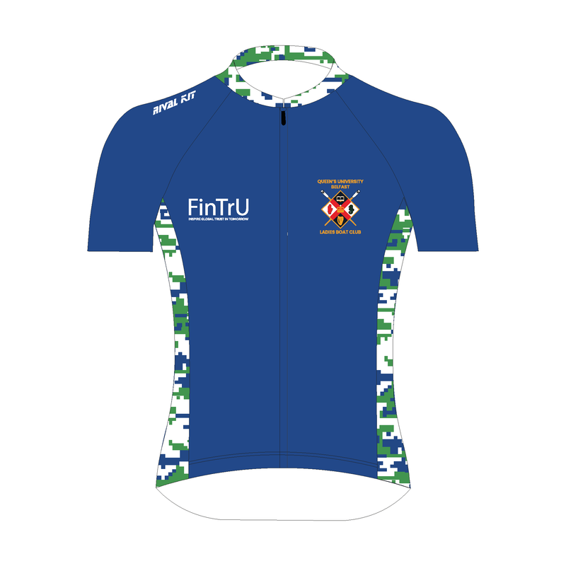 Queen's University Belfast Ladies Boat Club Short Sleeve Cycling Jersey