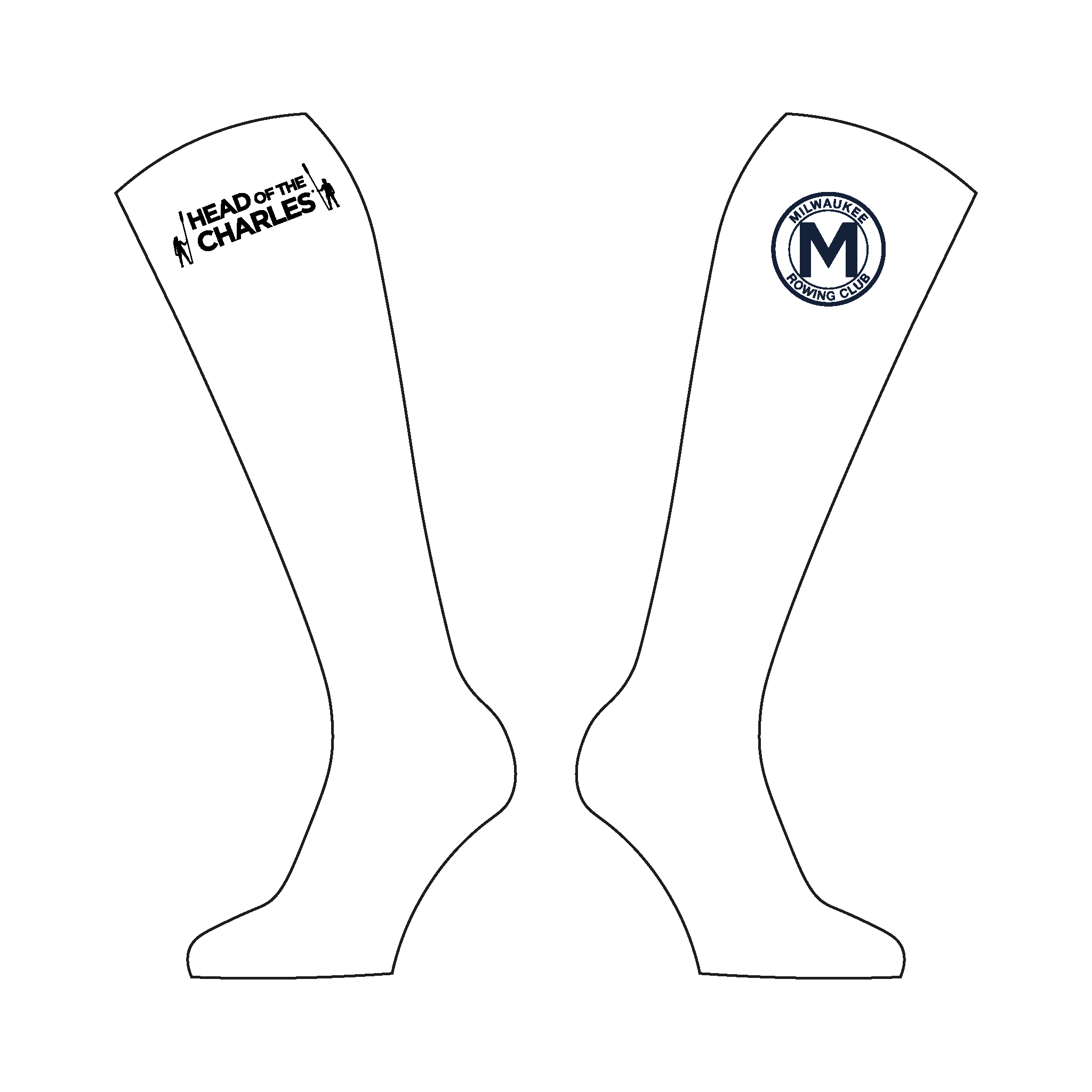 Milwaukee Rowing Club Socks