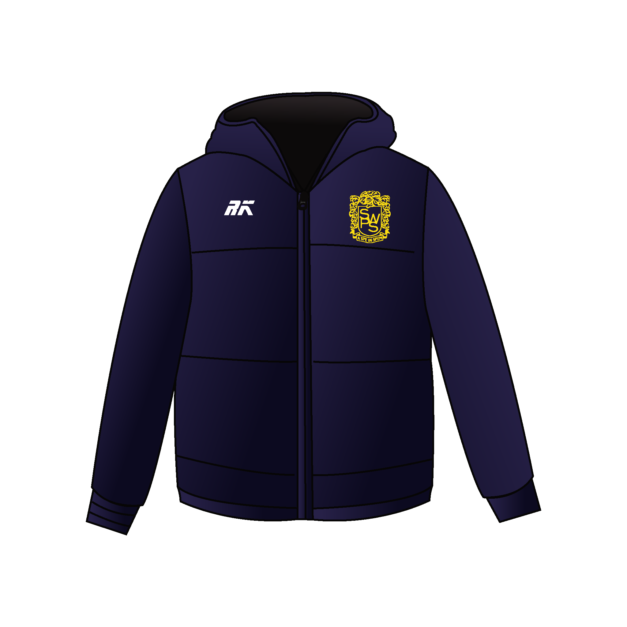 Sir William Perkins's School Boat Club Puffa Jacket OFF-WATER WEAR