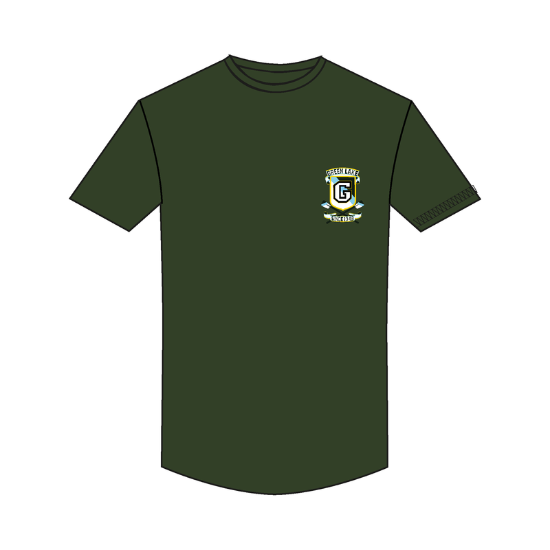 Green Lake Crew Casual Green T-Shirt