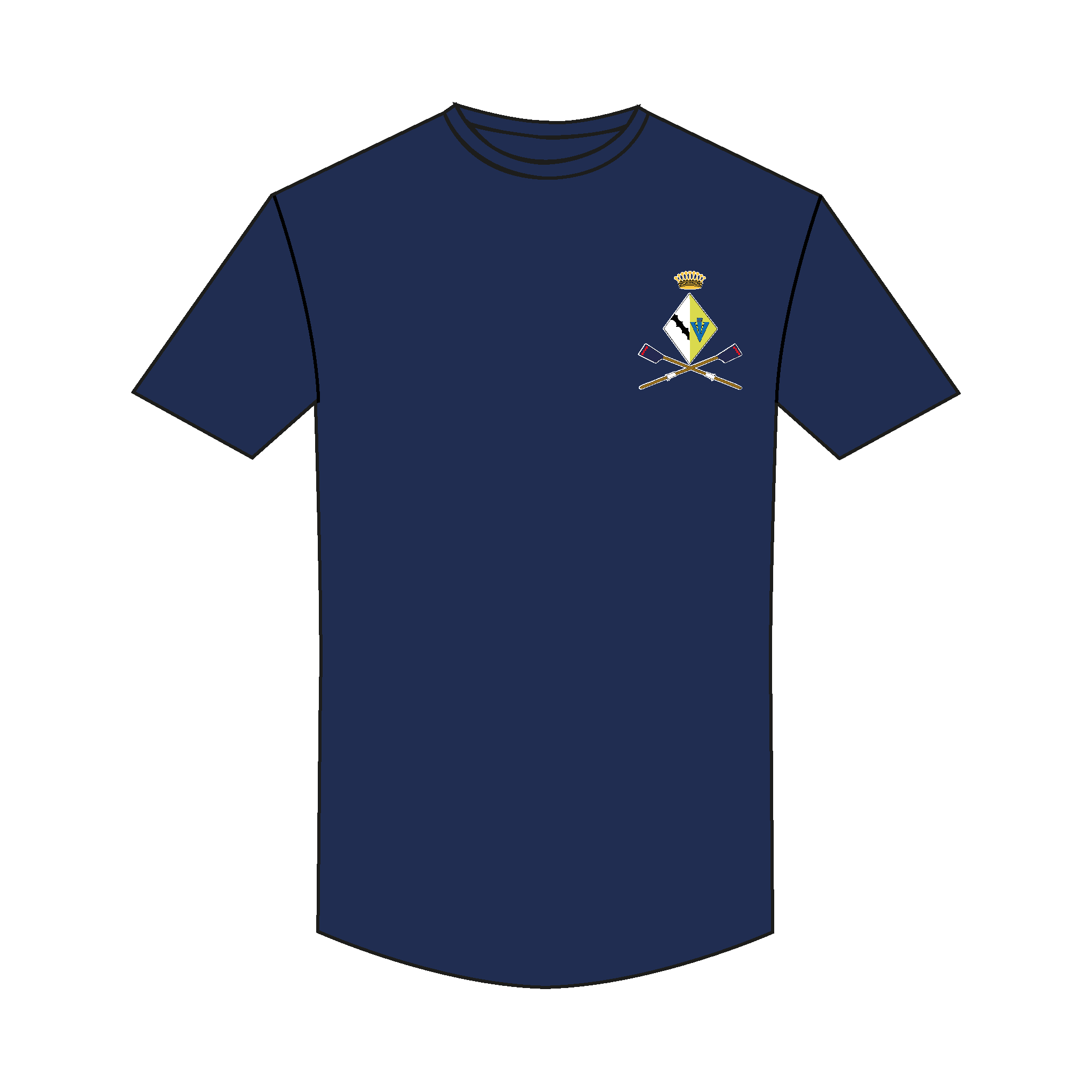 Sidney Sussex College BC Casual Navy T-Shirt