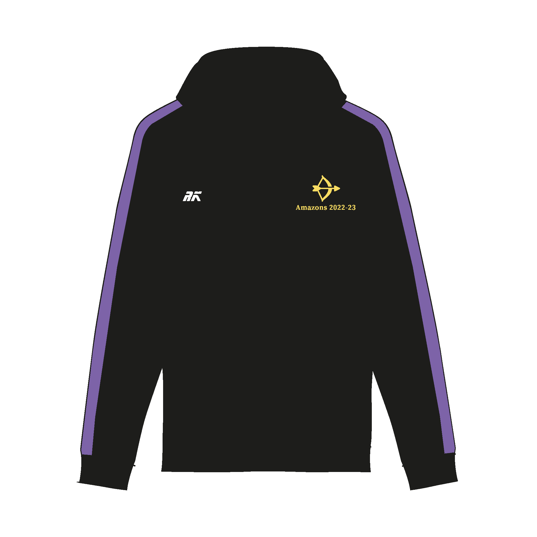 Jesus College Amazons Hoodie 2