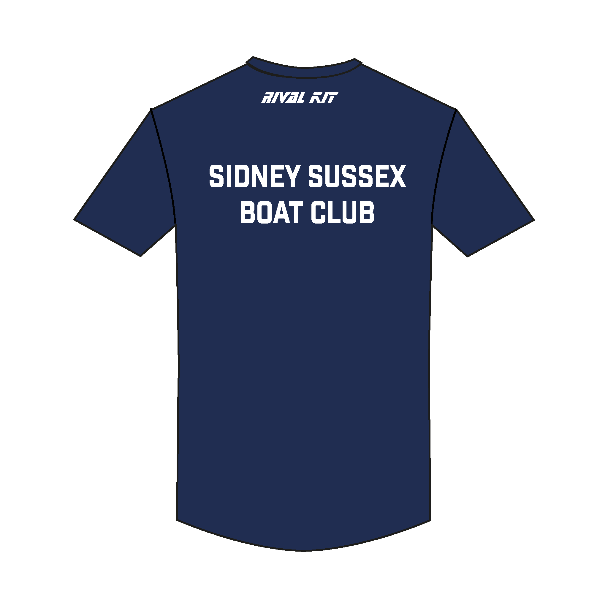 Sidney Sussex College BC Casual Navy T-Shirt
