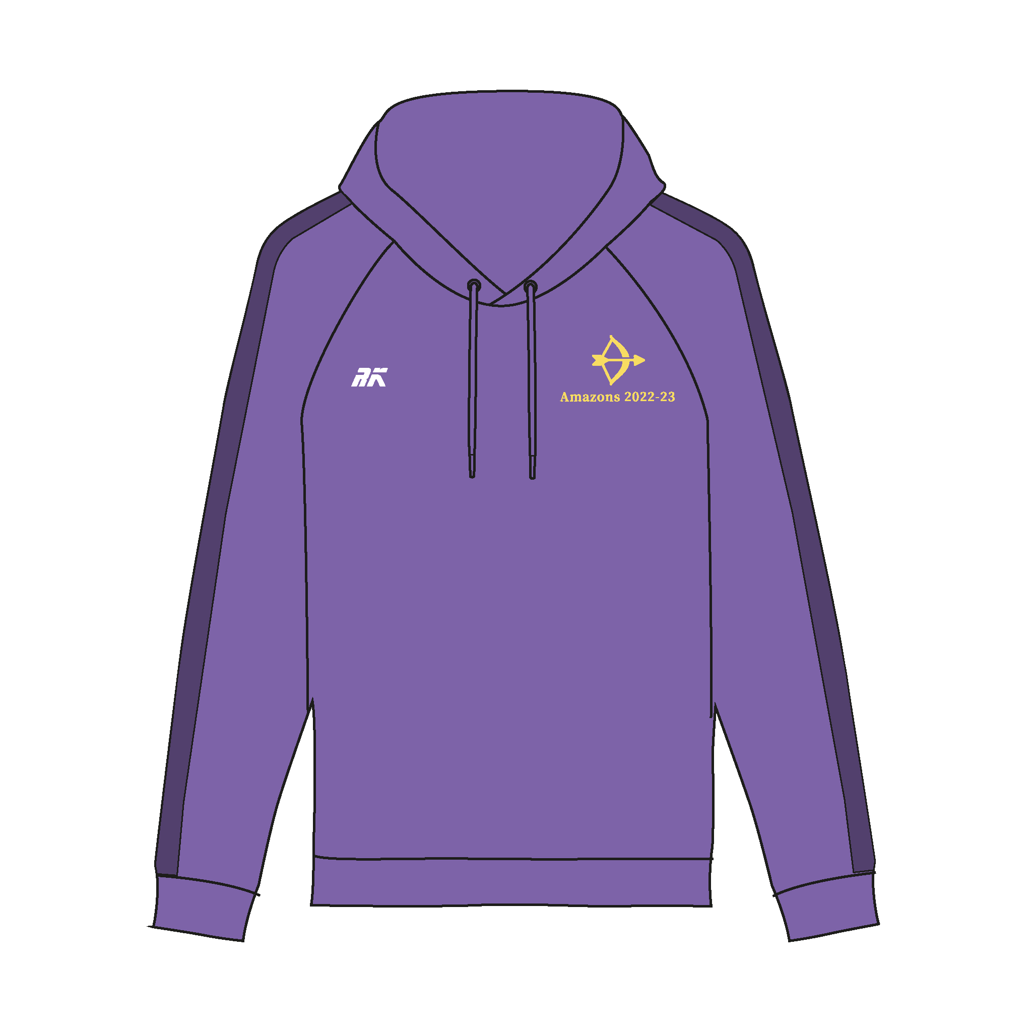 Jesus College Amazons Hoodie 3